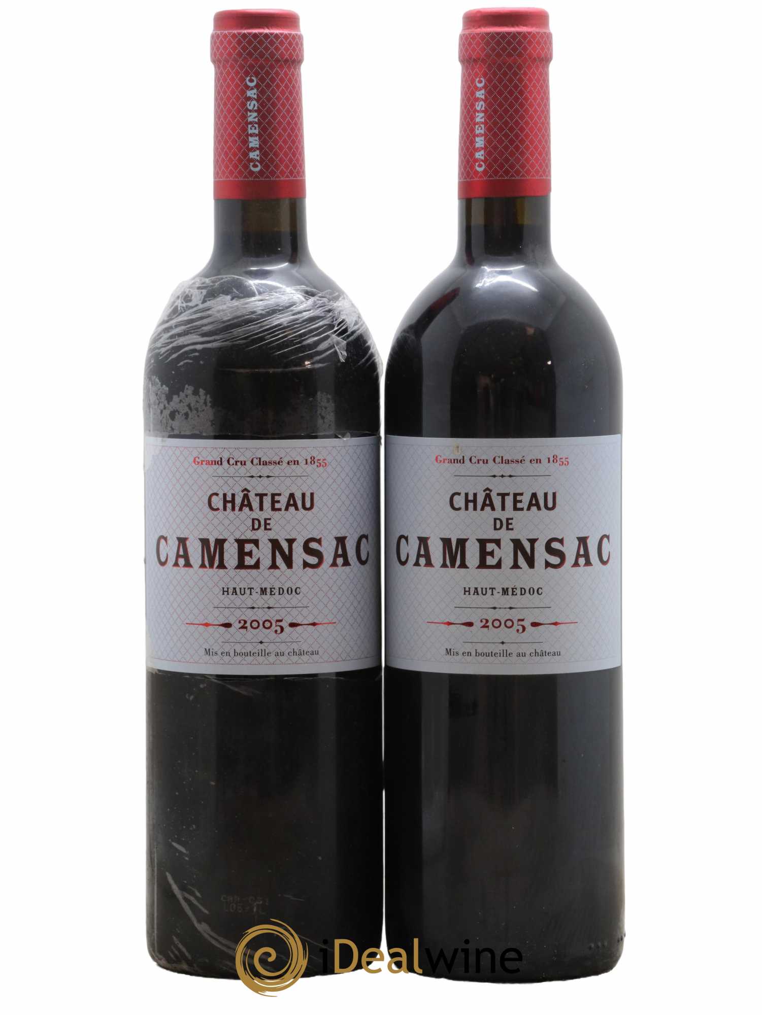 Château Camensac 5ème Grand Cru Classé 2005 - Lot de 2 bouteilles - 0