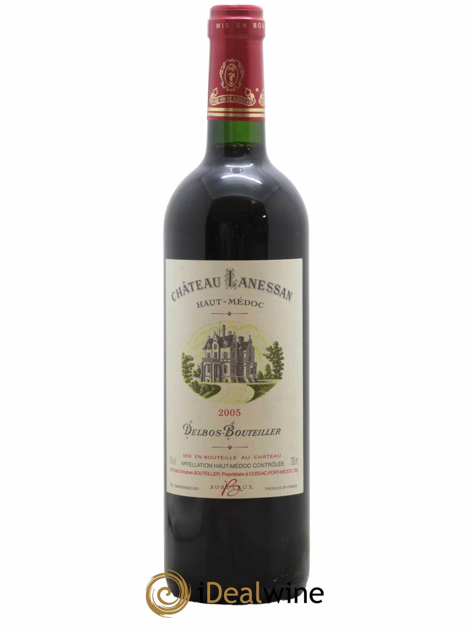 Château Lanessan Cru Bourgeois 2005 - Lot de 1 bouteille - 0