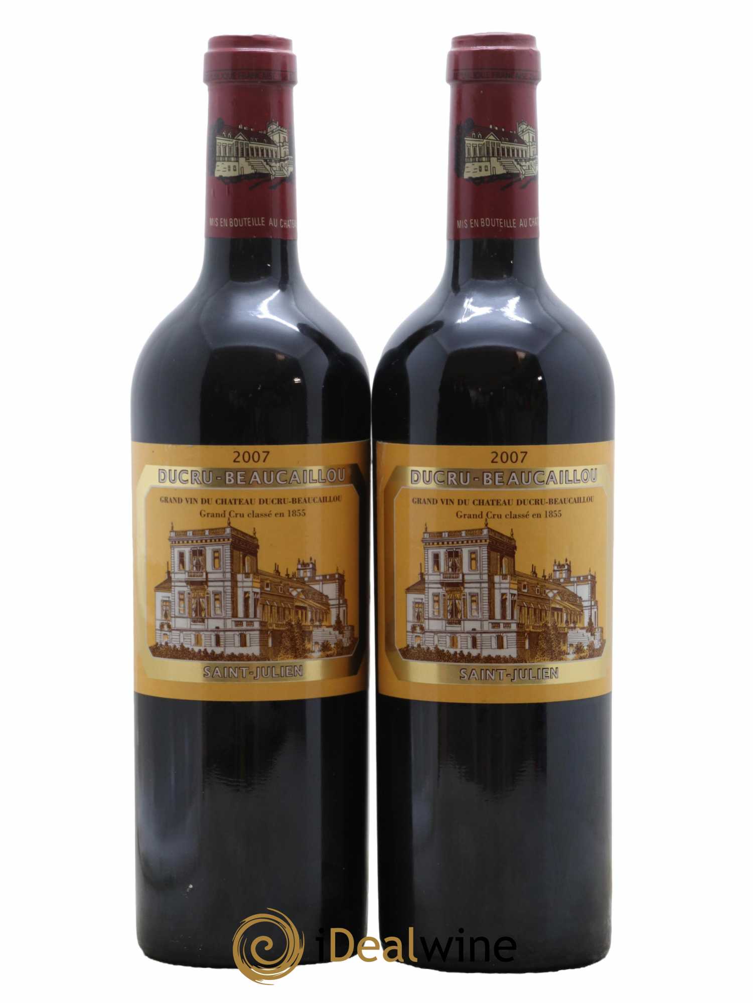 Château Ducru Beaucaillou 2ème Grand Cru Classé 2007 - Lot de 2 bouteilles - 0