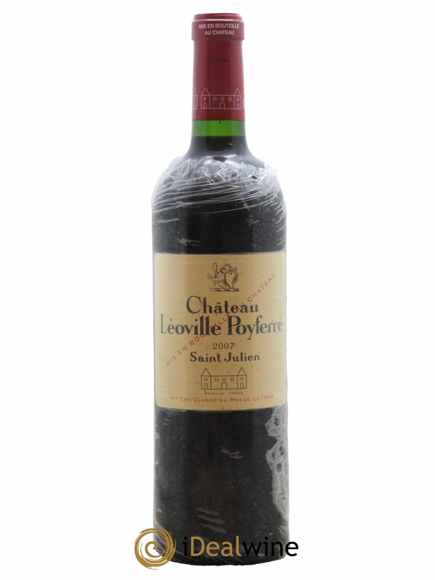 Château Léoville Poyferré 2ème Grand Cru Classé 2007 - Lot de 1 bouteille - 0