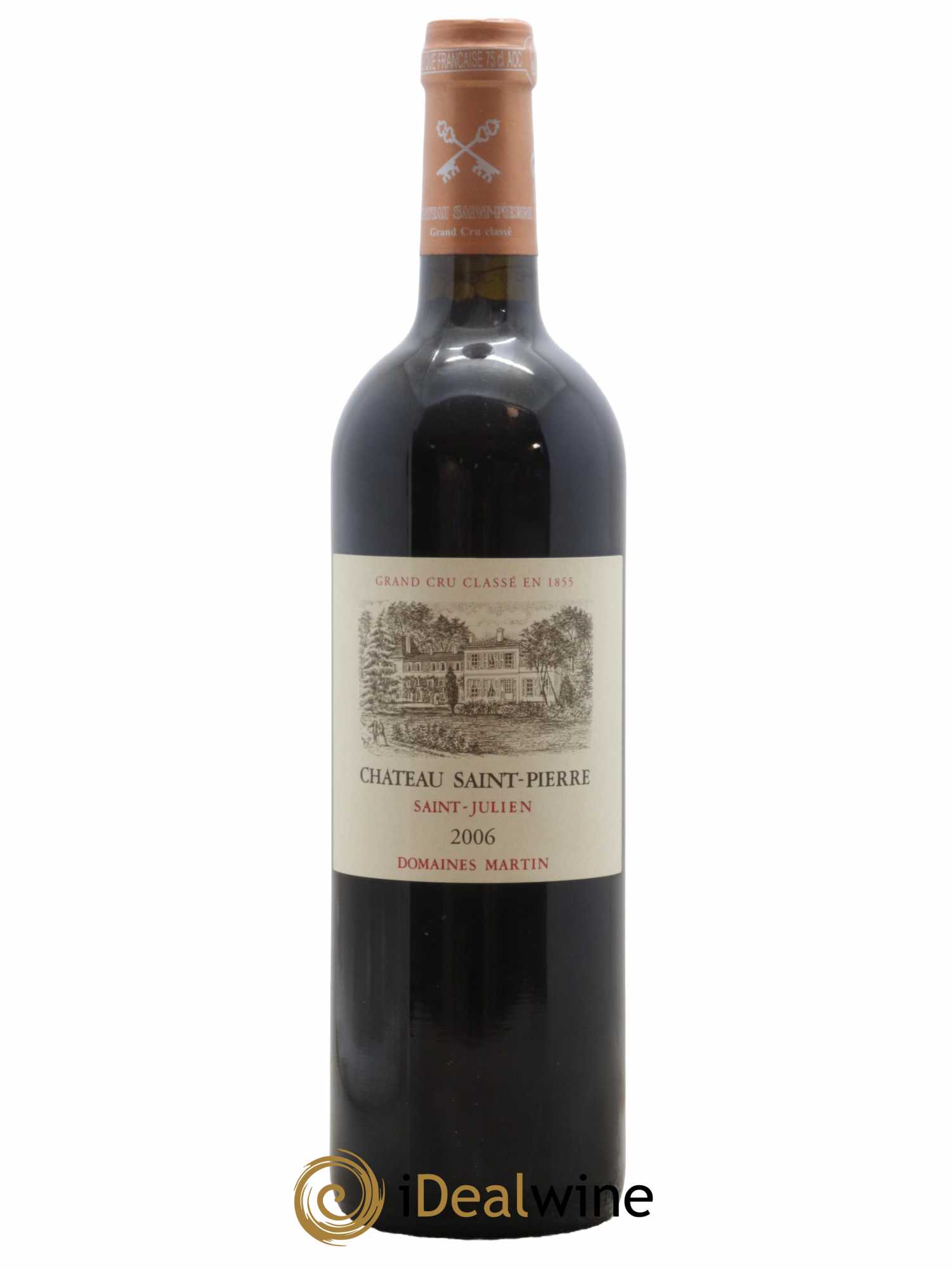 Château Saint-Pierre 4ème Grand Cru Classé 2006 - Lot de 1 bouteille - 0