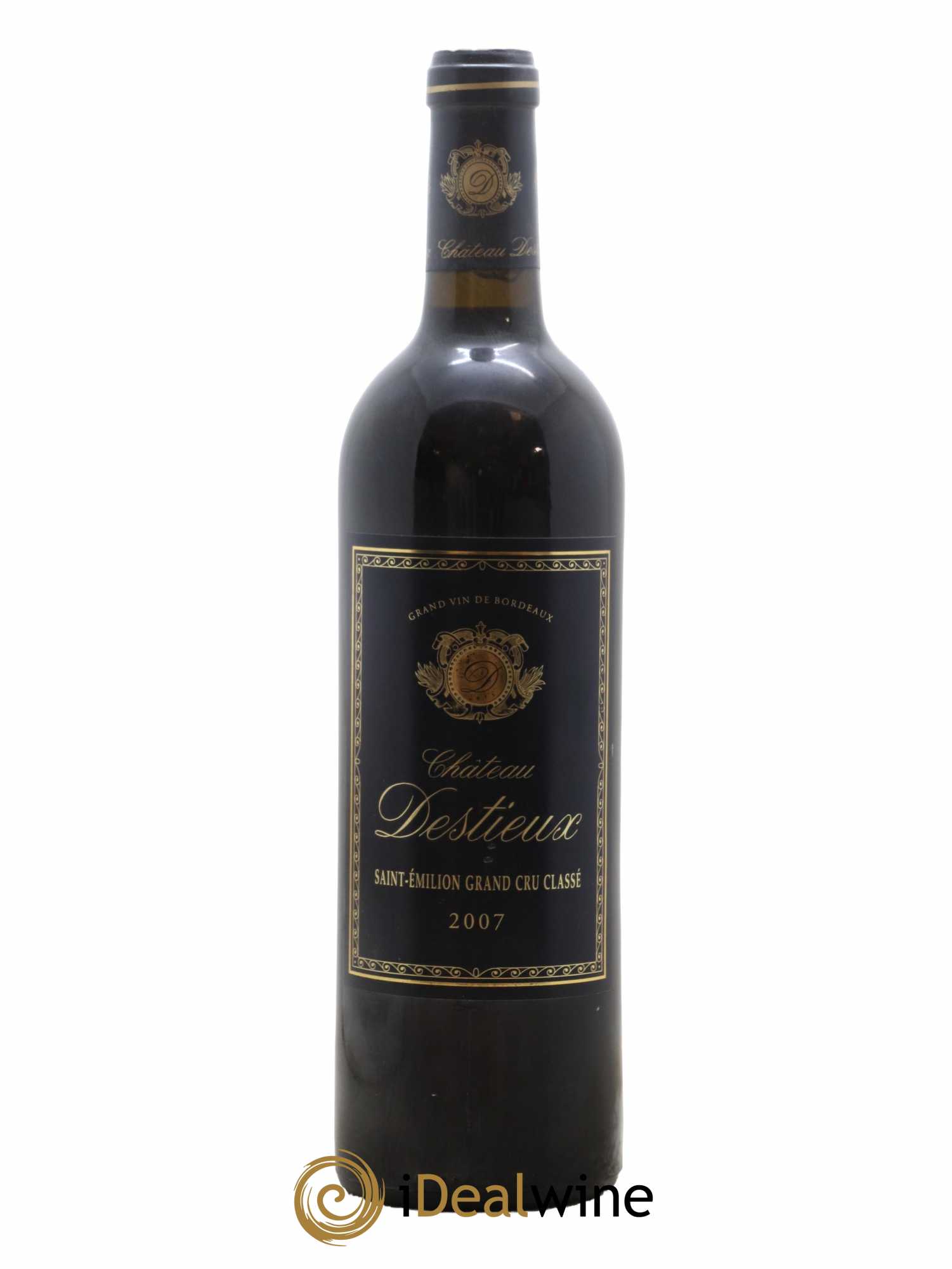 Château Destieux Grand Cru Classé 2007 - Lot de 1 bouteille - 0