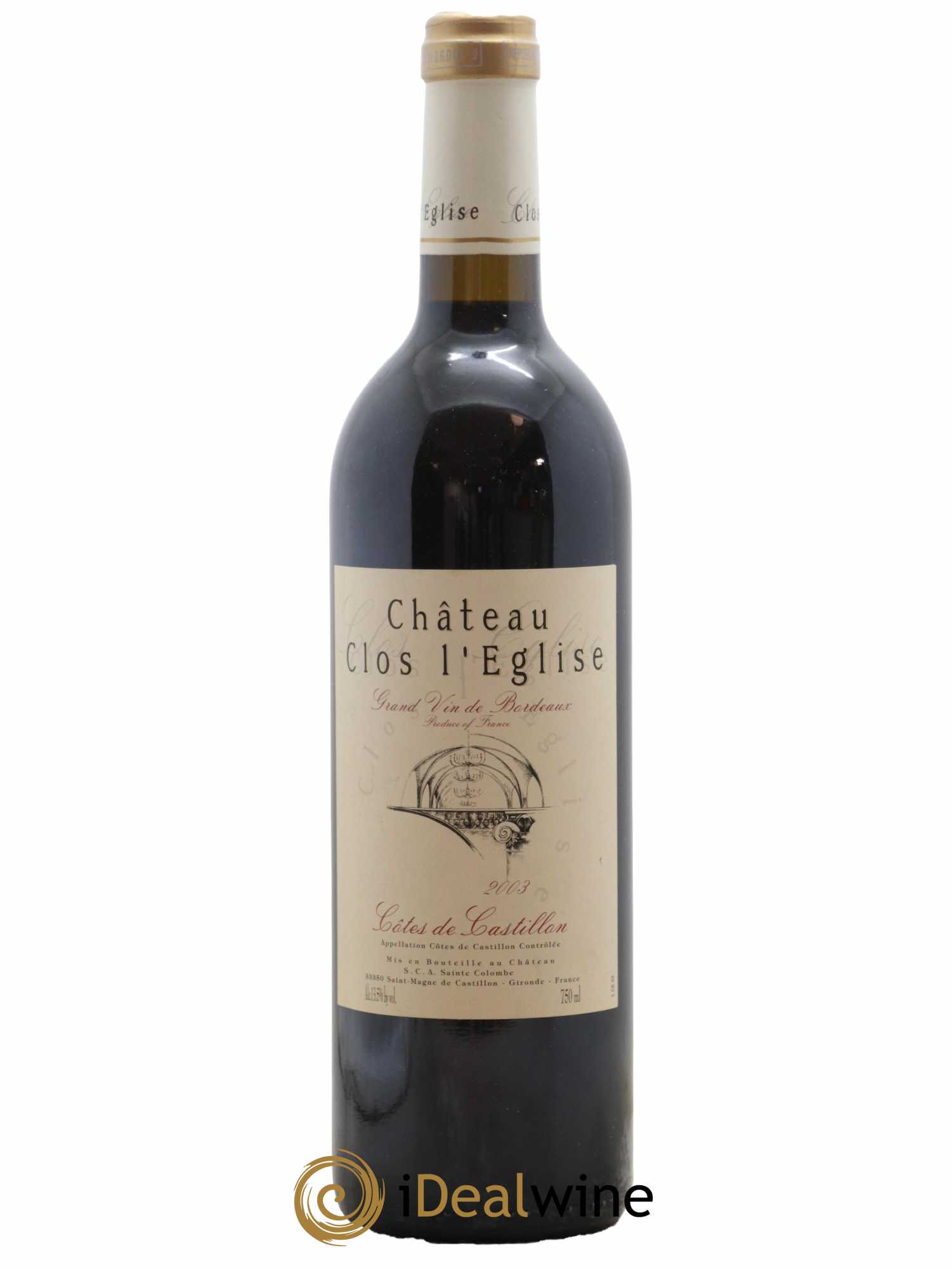 Clos l'Eglise 2003 - Posten von 1 Flasche - 0