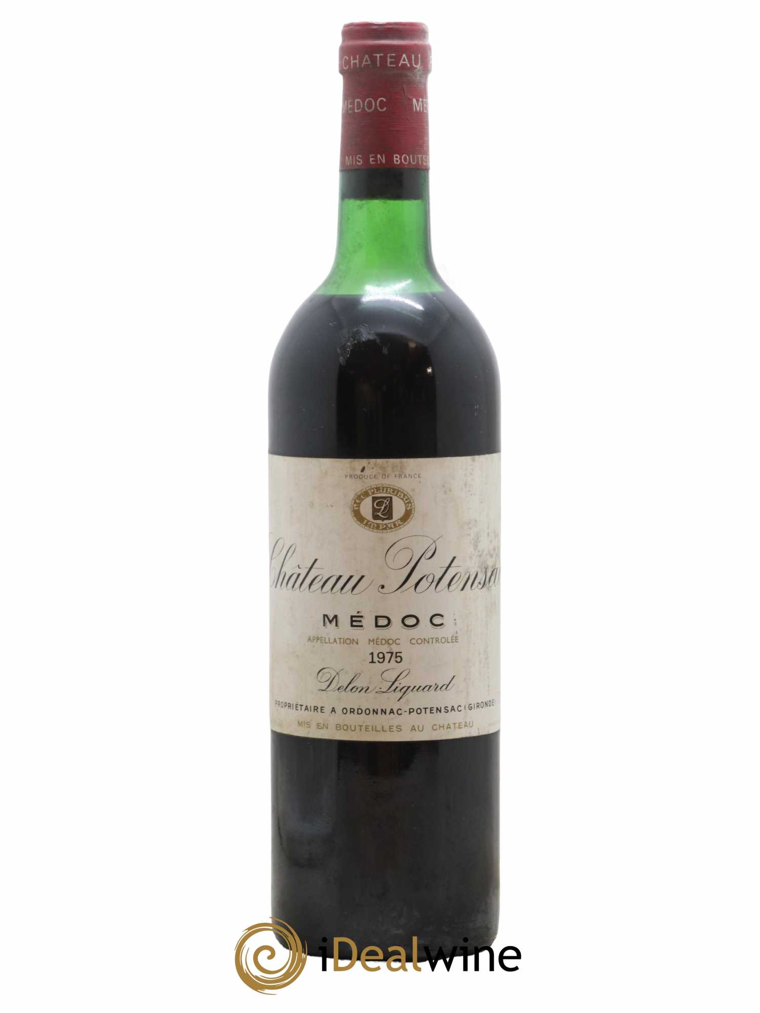Château Potensac 1975 - Lot de 1 bouteille - 0