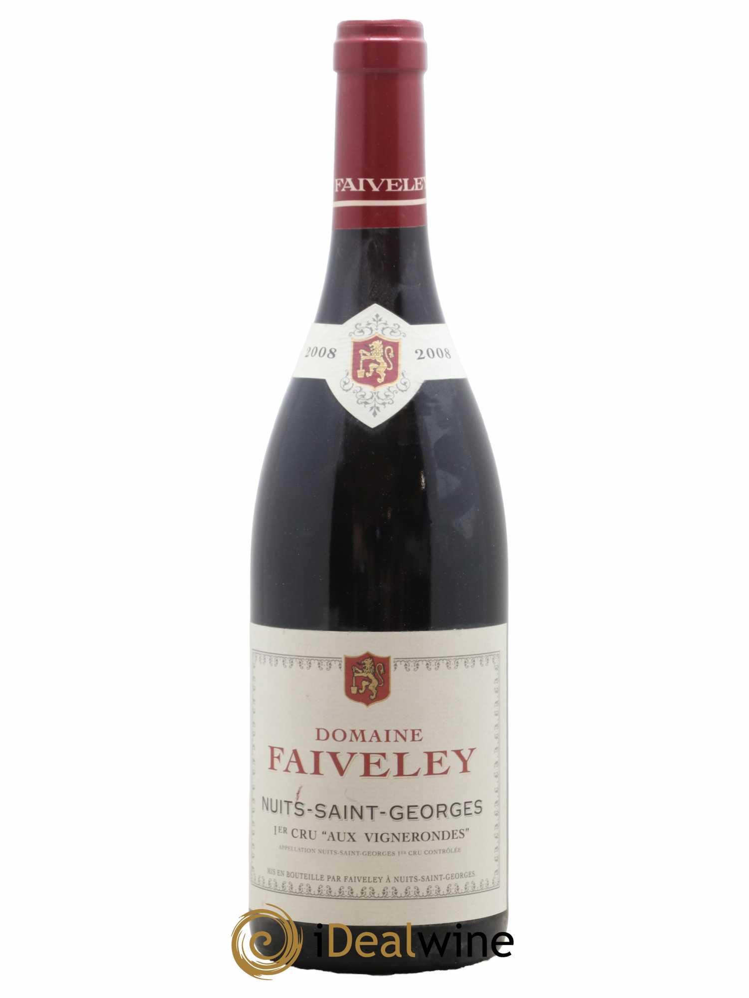 Nuits-Saint-Georges 1er Cru Aux Vignerondes Domaine Faiveley 2008 - Lot de 1 bouteille - 0