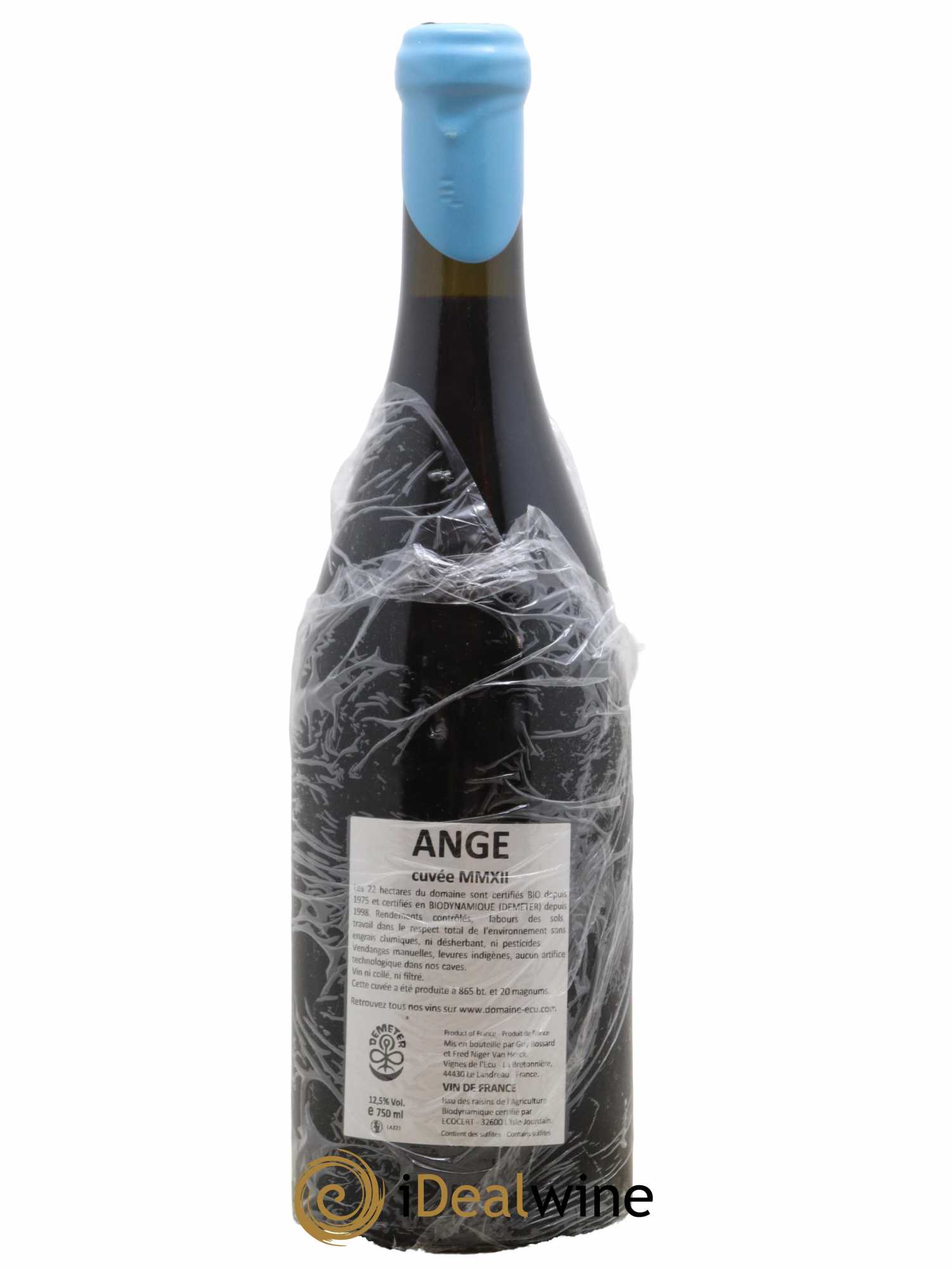 Vin de France Ange Domaine de L'Ecu 2012 - Lot de 1 bouteille - 1