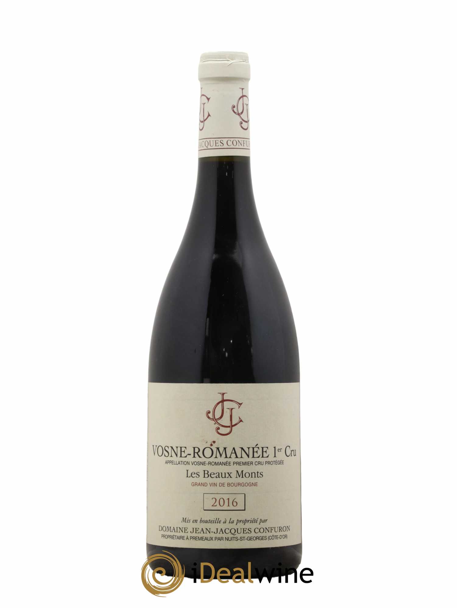 Vosne-Romanée 1er Cru Les Beaux Monts Jean-Jacques Confuron 2016 - Lot de 1 bouteille - 0
