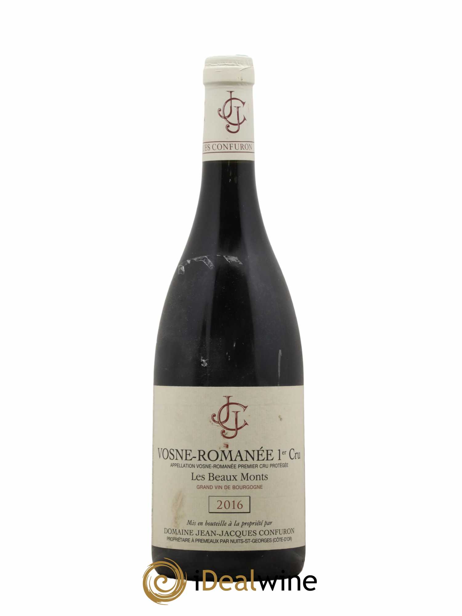 Vosne-Romanée 1er Cru Les Beaux Monts Jean-Jacques Confuron 2016 - Lot de 1 bouteille - 0