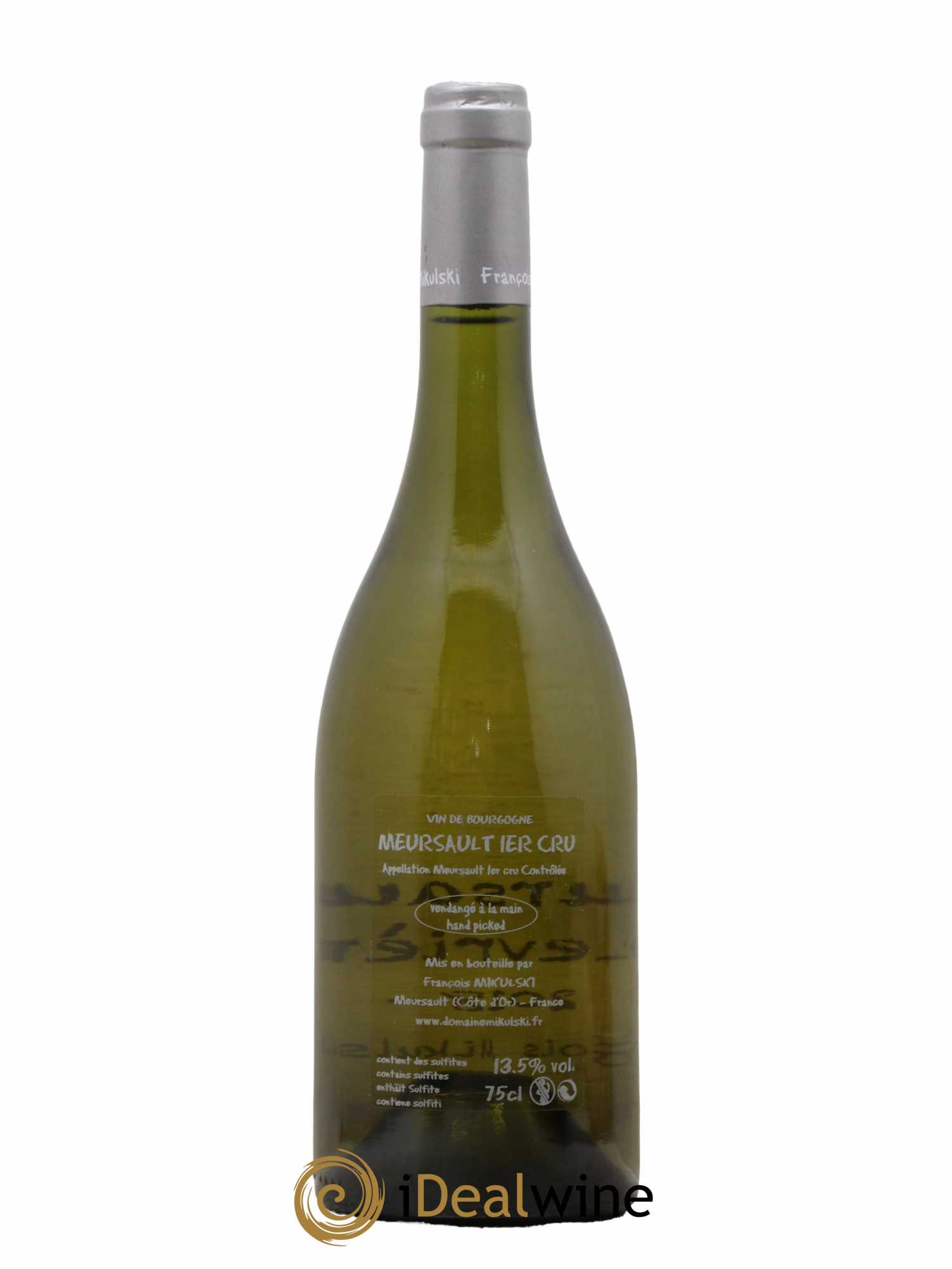 Meursault 1er Cru Les Genevrières François Mikulski 2018 - Lot de 1 bouteille - 1