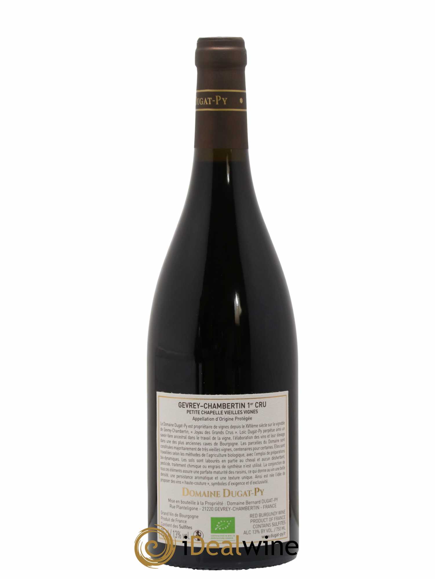 Gevrey-Chambertin 1er Cru Petite Chapelle Vieilles Vignes Dugat-Py 2021 - Lot de 1 bouteille - 1