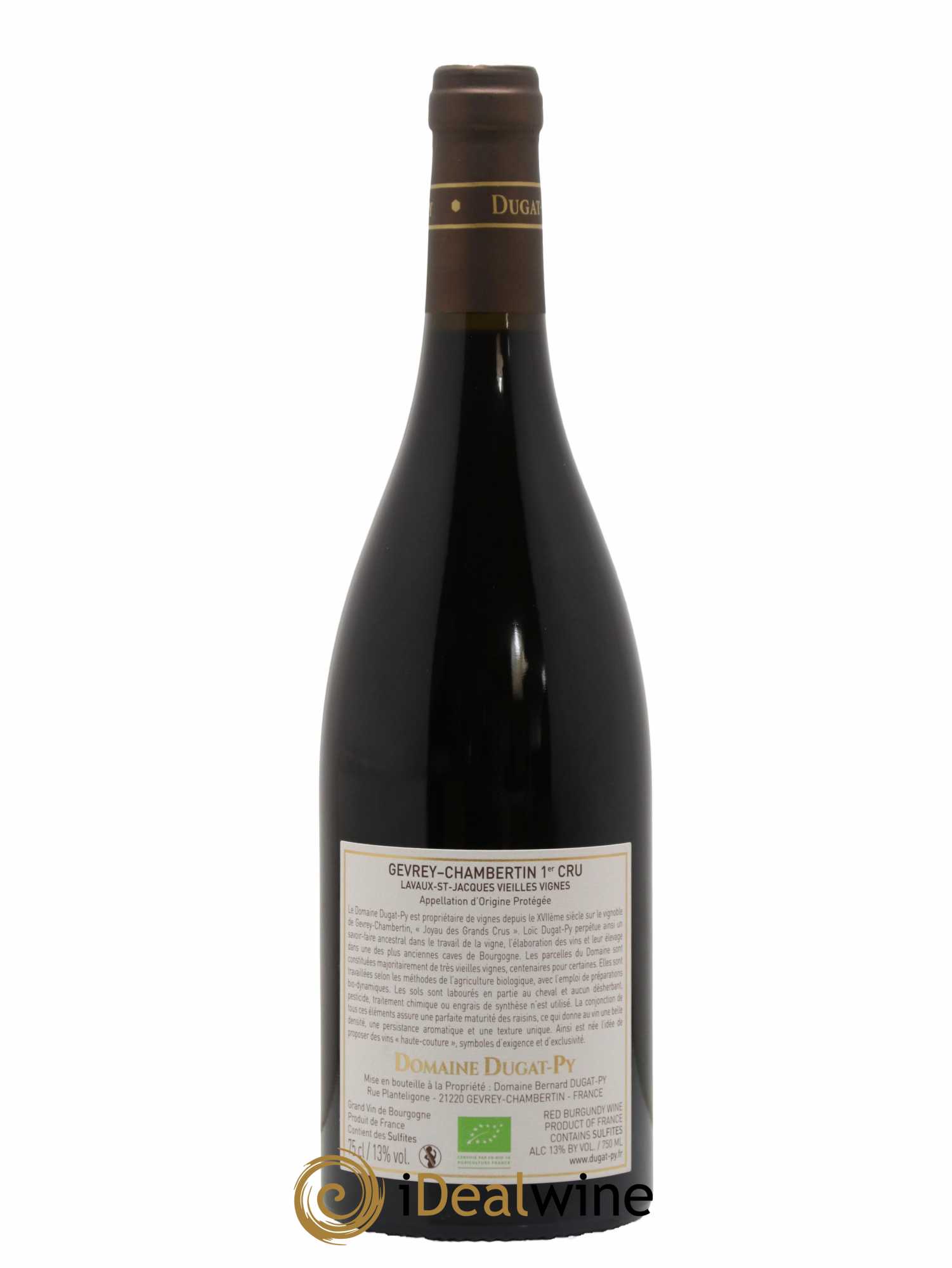 Gevrey-Chambertin 1er Cru Lavaux Saint Jacques Vielles Vignes Dugat-Py 2021 - Lot de 1 bouteille - 1