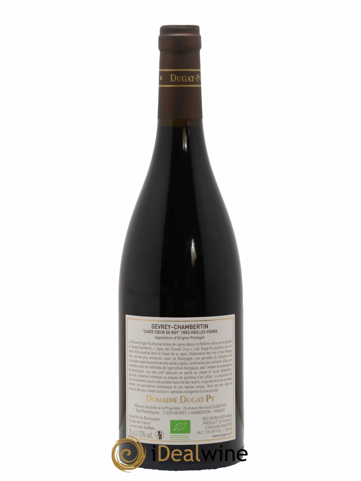 Gevrey-Chambertin Coeur de Roy Très Vieilles Vignes Dugat-Py 2021 - Lot de 1 bouteille - 1