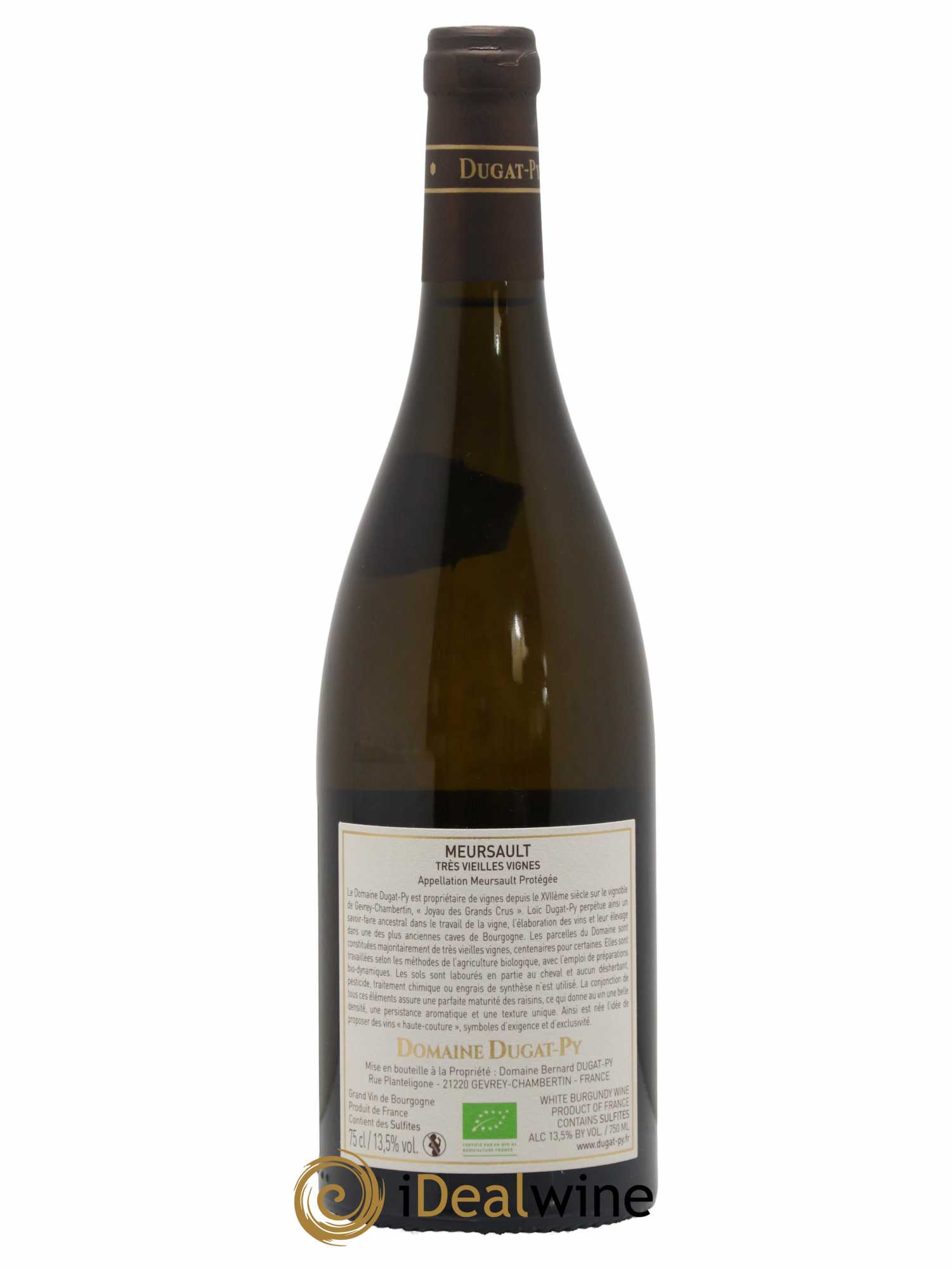 Meursault Très Vieilles Vignes Dugat-Py 2020 - Lot de 1 bouteille - 1