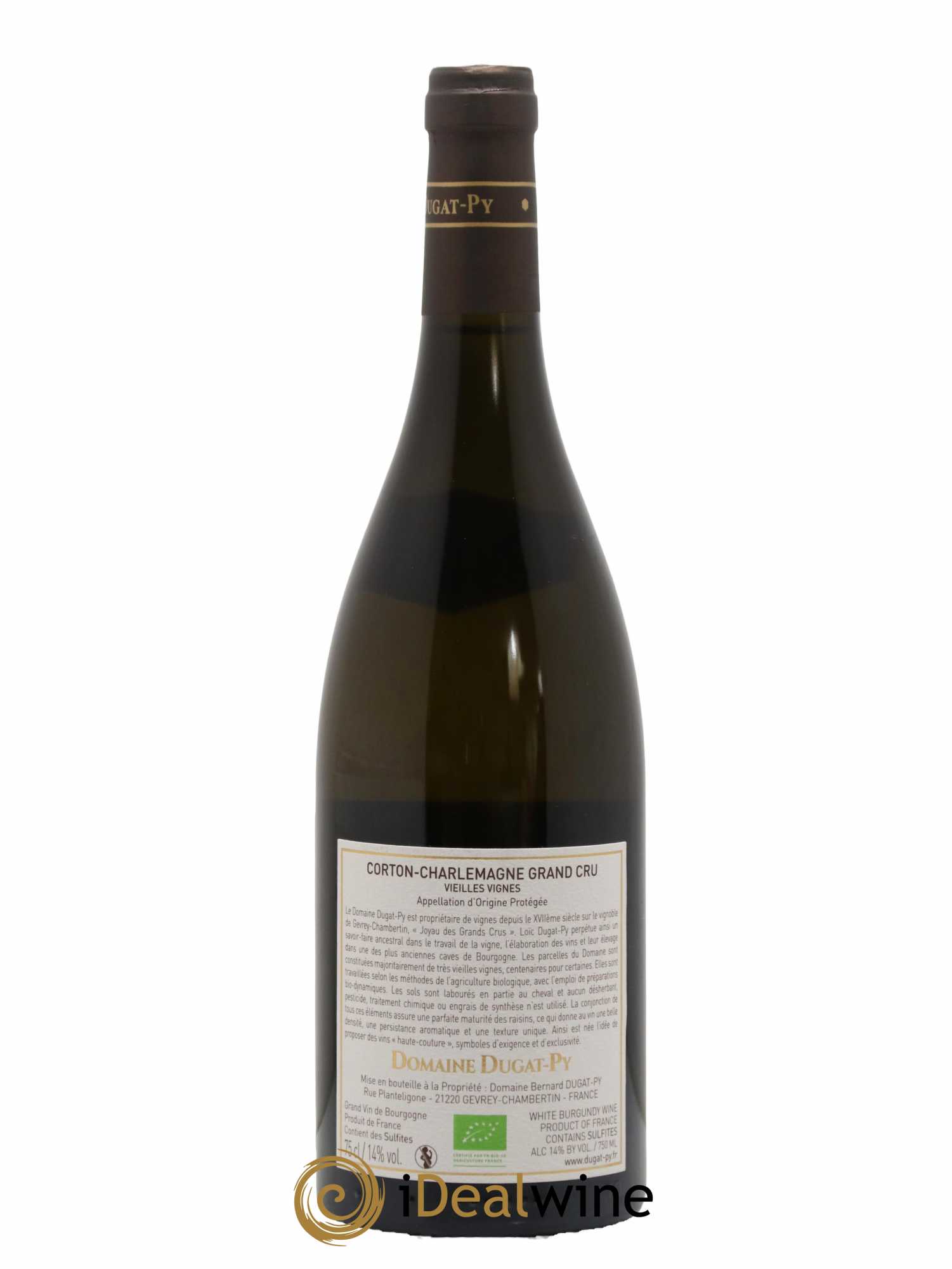 Corton-Charlemagne Grand Cru Vieilles Vignes Dugat-Py 2019 - Lot de 1 bouteille - 1