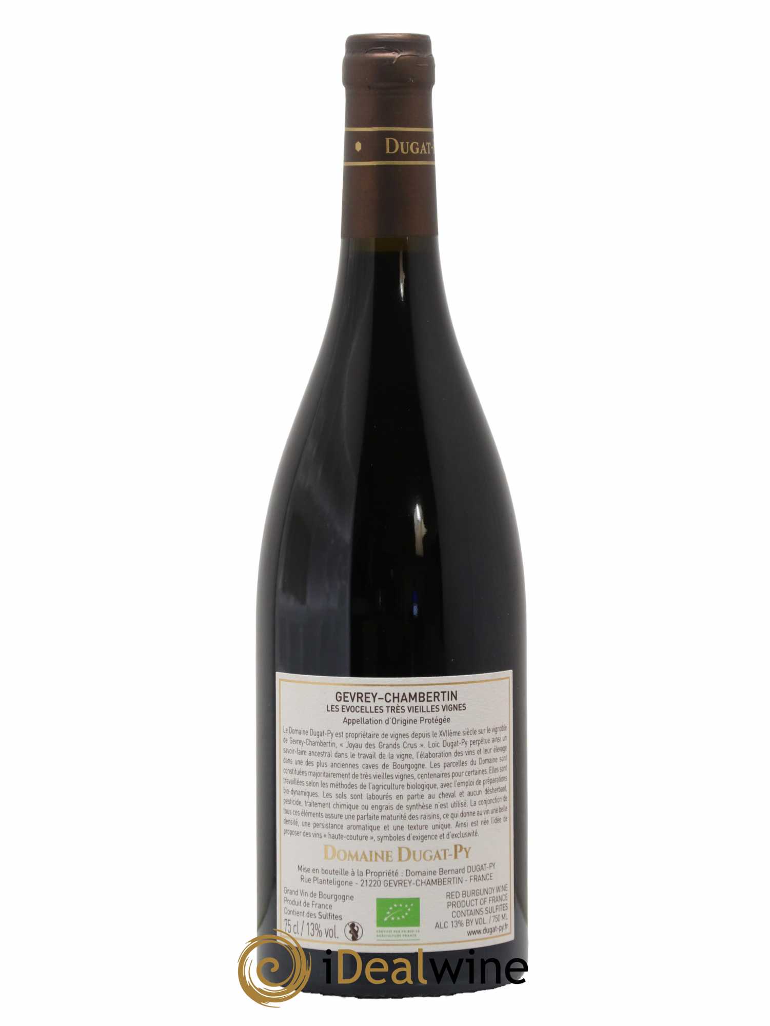 Gevrey-Chambertin Les Evocelles Très Vieilles Vignes Dugat-Py 2019 - Lot de 1 bouteille - 1