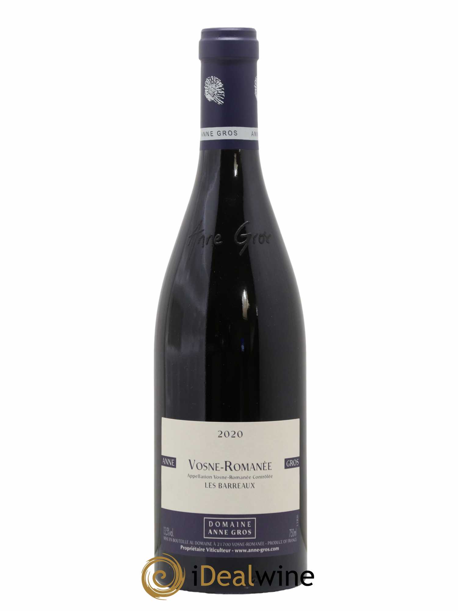 Vosne-Romanée Les Barreaux Anne Gros 2020 - Lot de 1 bouteille - 0
