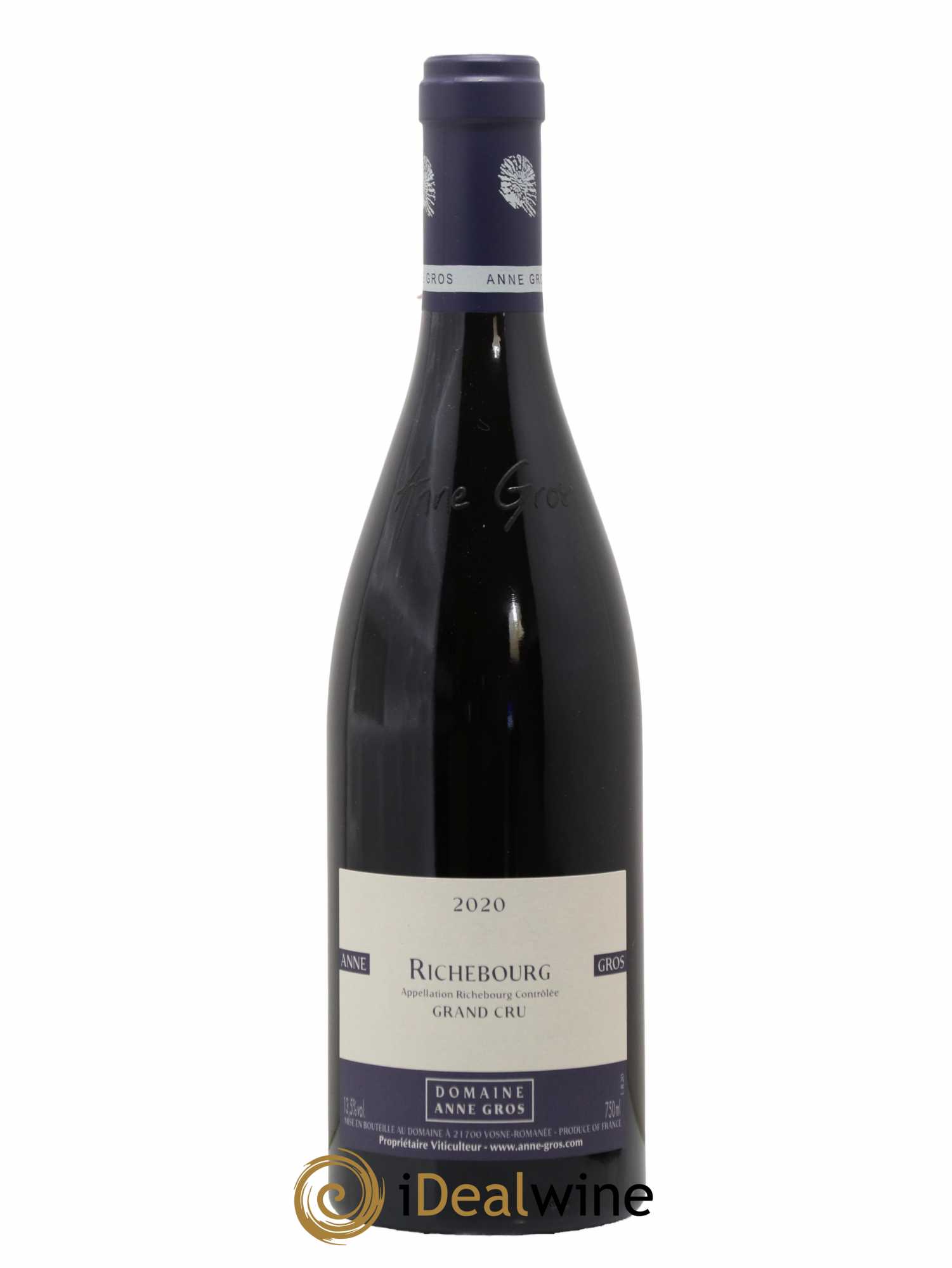 Richebourg Grand Cru Anne Gros 2020 - Lot de 1 bouteille - 0
