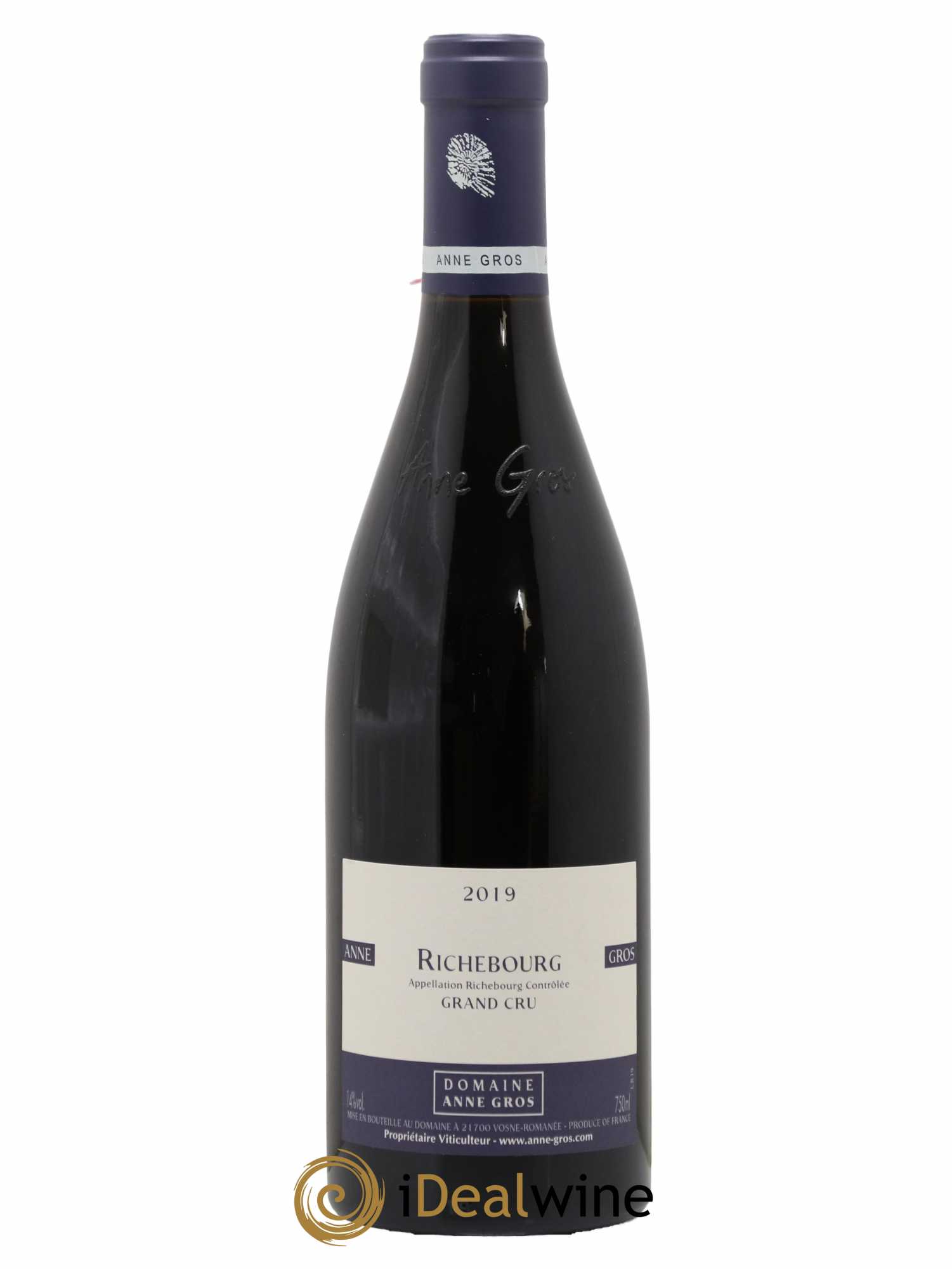 Richebourg Grand Cru Anne Gros 2019 - Lot de 1 bouteille - 0
