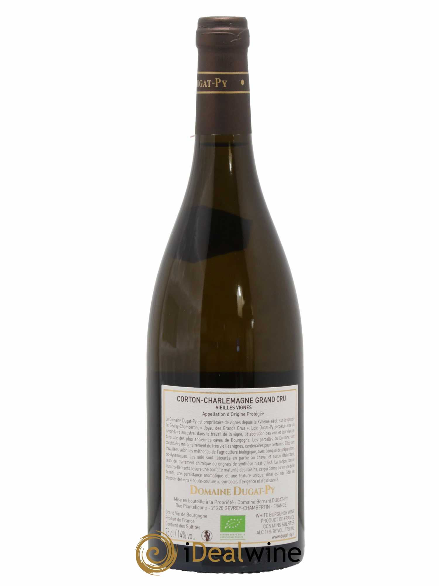 Corton-Charlemagne Grand Cru Vielles Vignes Domaine Dugat-Py 2020 - Lot de 1 bouteille - 1