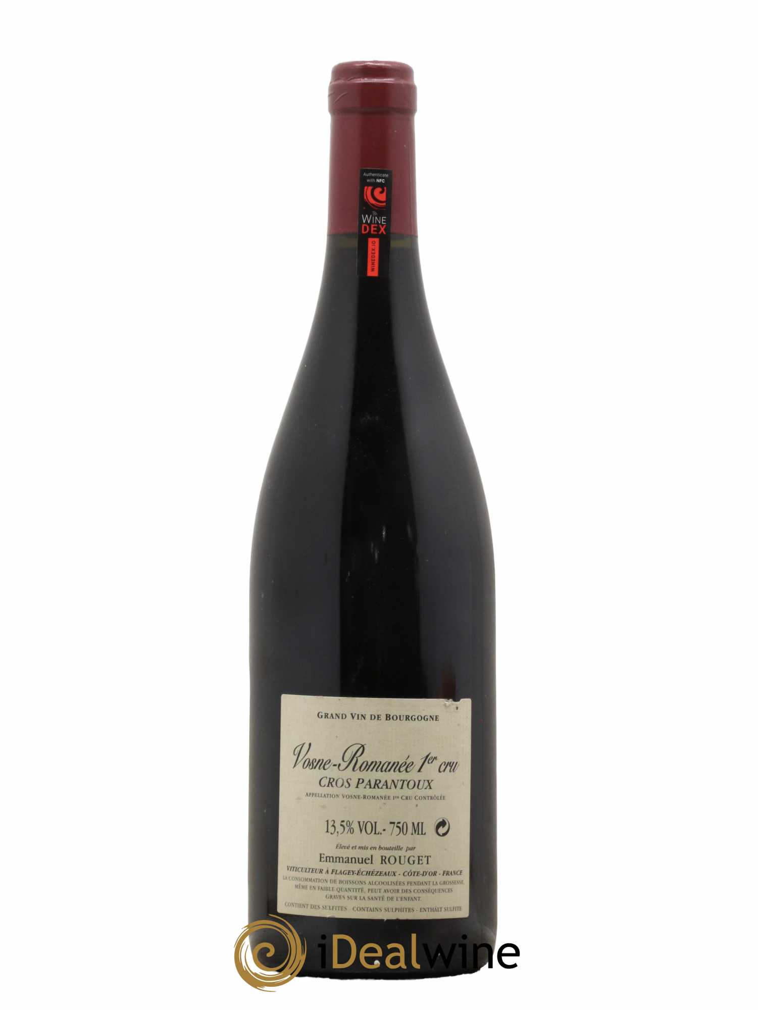 Vosne-Romanée 1er Cru Cros Parantoux Emmanuel Rouget 2008 - Lot de 1 bouteille - 1