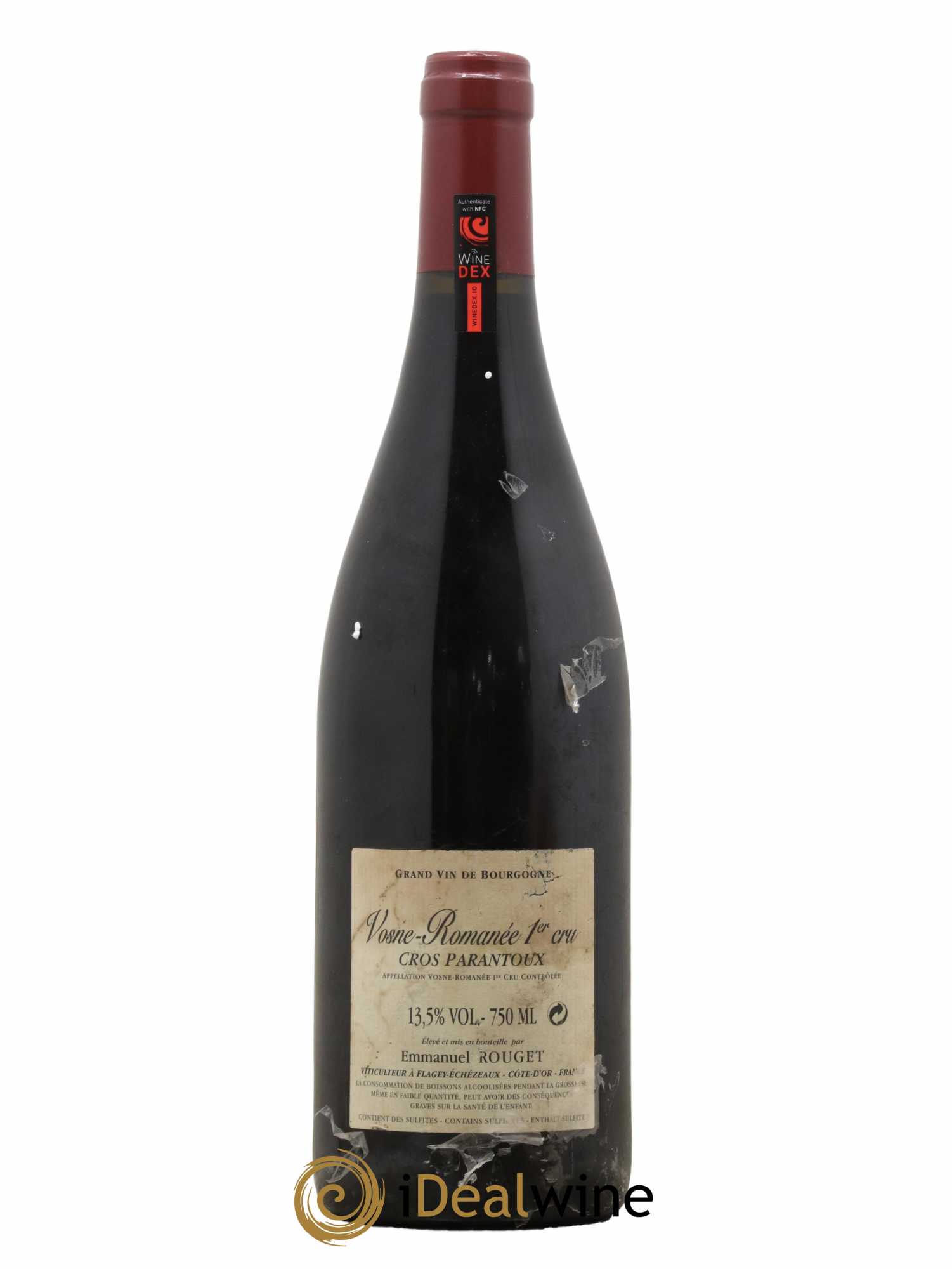 Vosne-Romanée 1er Cru Cros Parantoux Emmanuel Rouget 2009 - Lot de 1 bouteille - 1