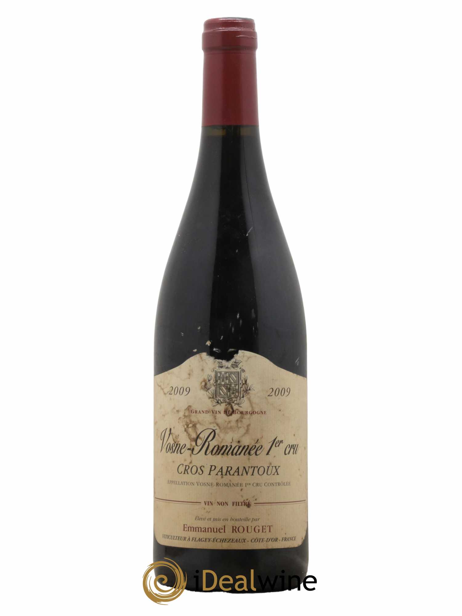 Vosne-Romanée 1er Cru Cros Parantoux Emmanuel Rouget 2009 - Lot de 1 bouteille - 0