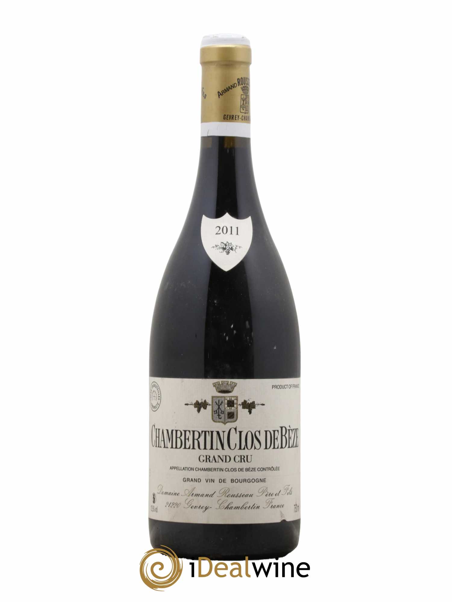 Chambertin Clos de Bèze Grand Cru Armand Rousseau (Domaine) 2011 - Lot de 1 bouteille - 0