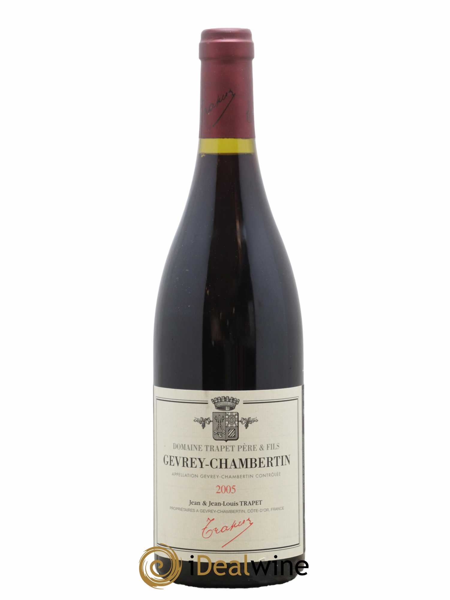Gevrey-Chambertin Domaine Trapet 2005 - Lot de 1 bouteille - 0
