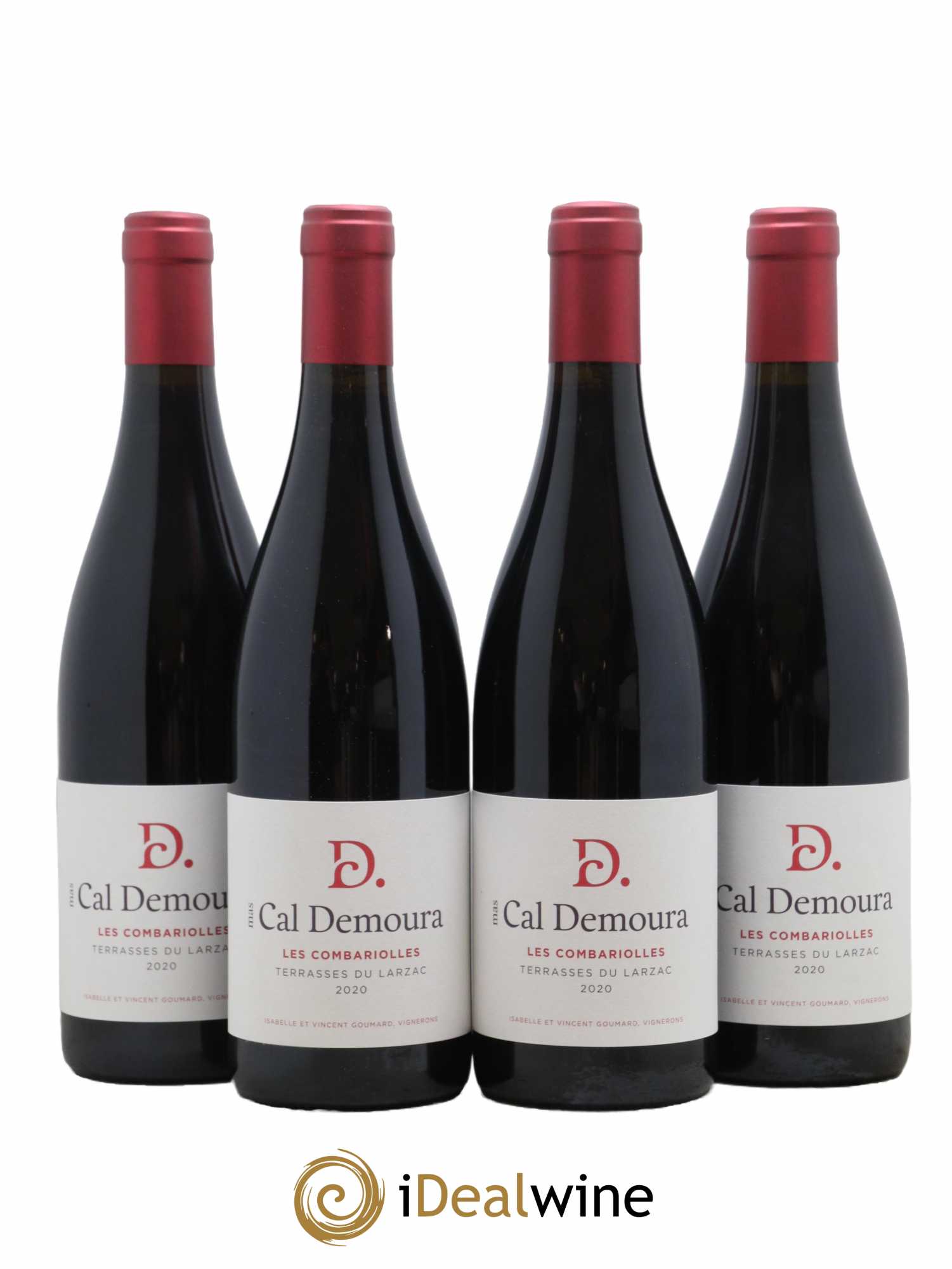 Terrasses du Larzac Les Combariolles Mas Cal Demoura 2020 - Lot de 4 bouteilles - 0