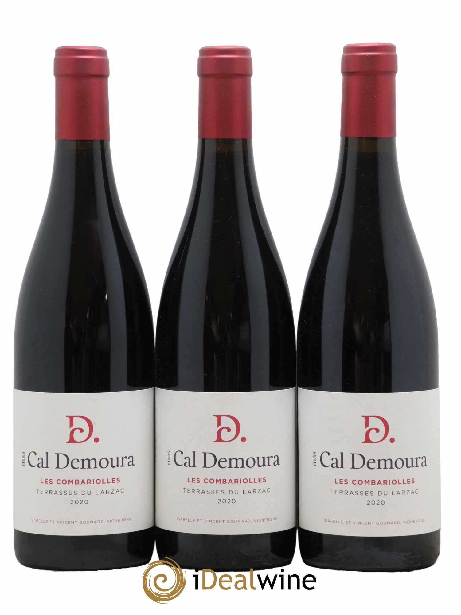 Terrasses du Larzac Les Combariolles Mas Cal Demoura 2020 - Posten von 3 Flaschen - 0