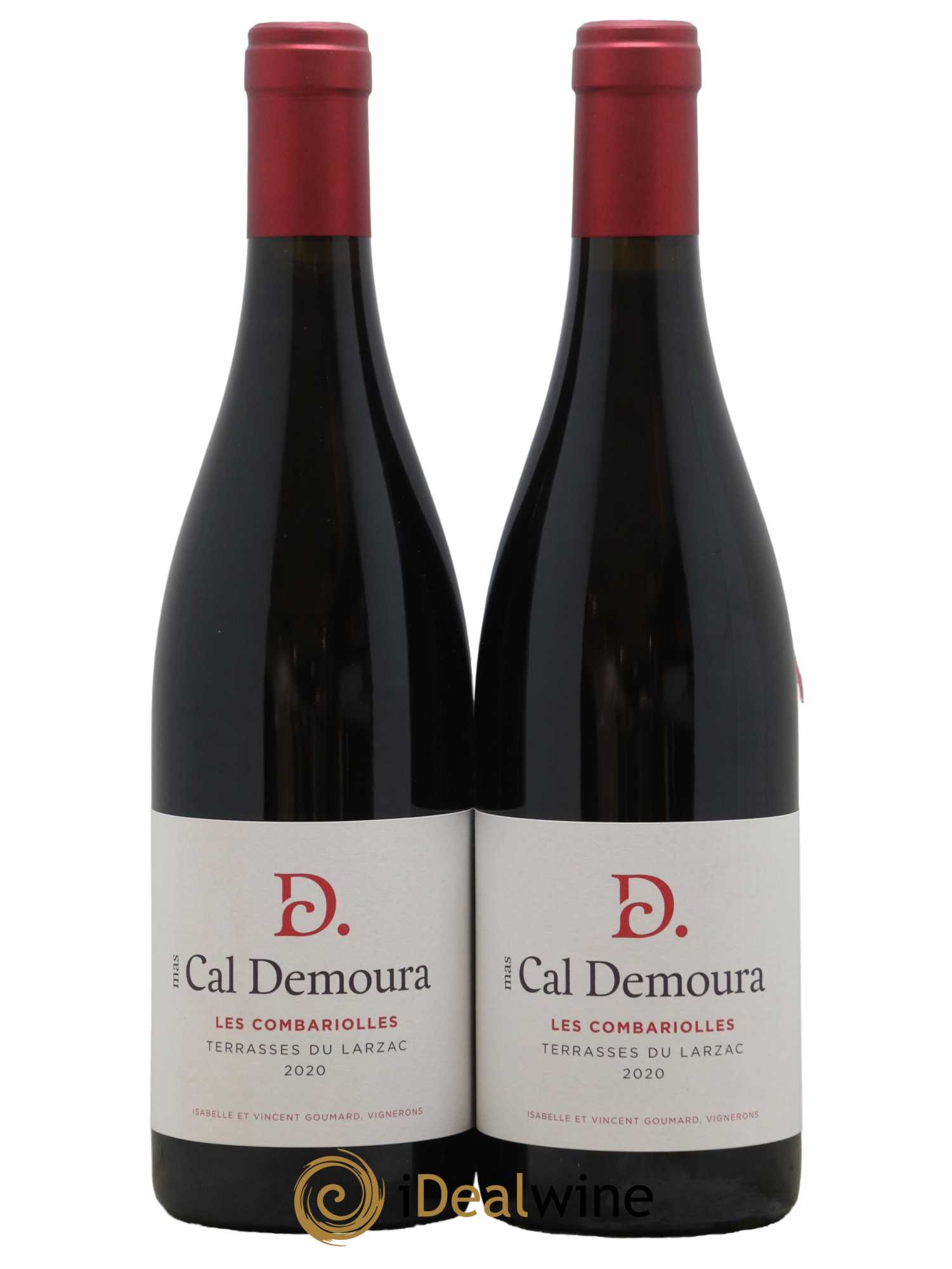 Terrasses du Larzac Les Combariolles Mas Cal Demoura 2020 - Lot de 2 bouteilles - 0