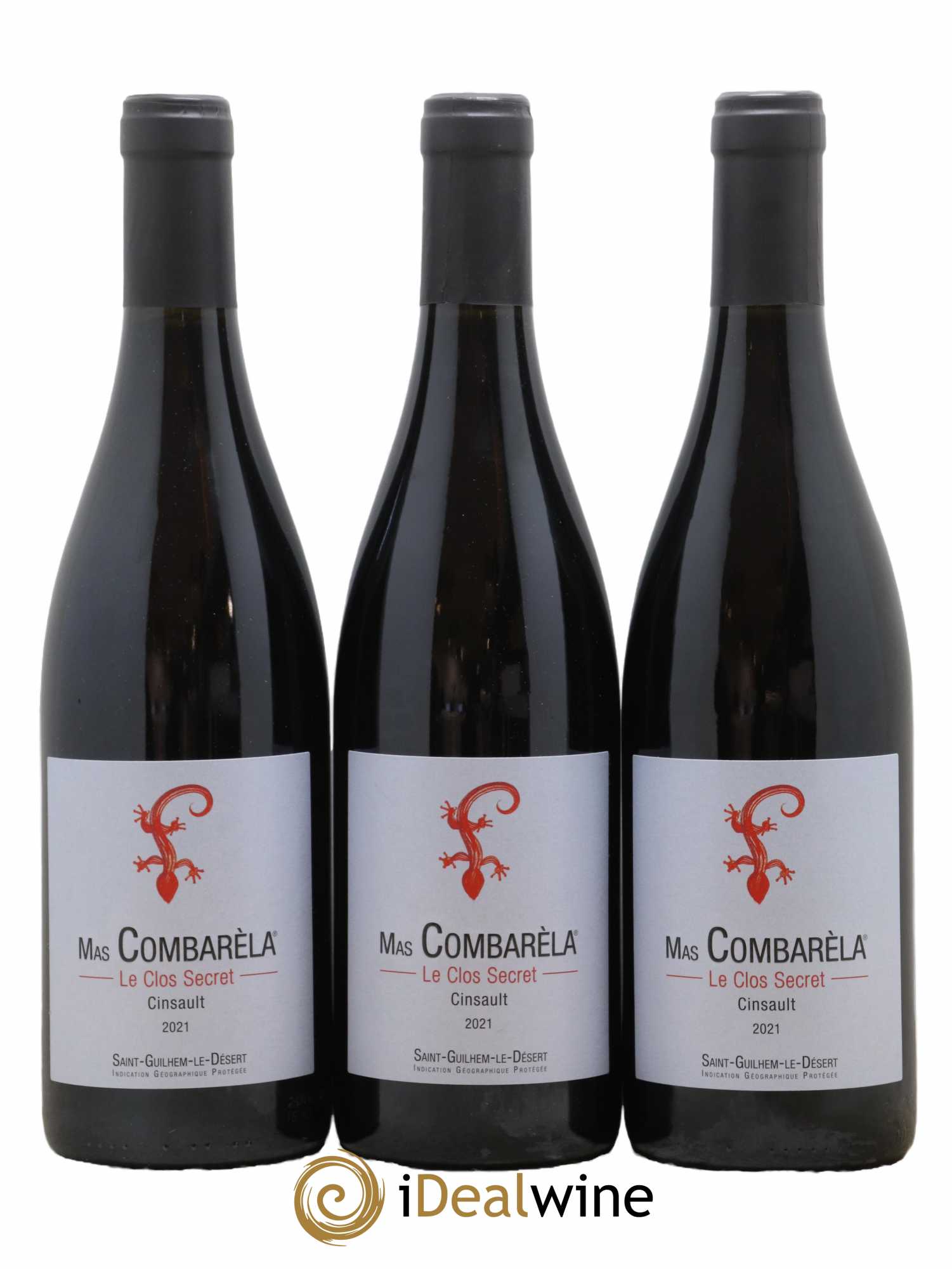 Saint-Guilhem-Le-Désert Le Clos Secret Mas Combarela 2021 - Lot de 3 bouteilles - 0
