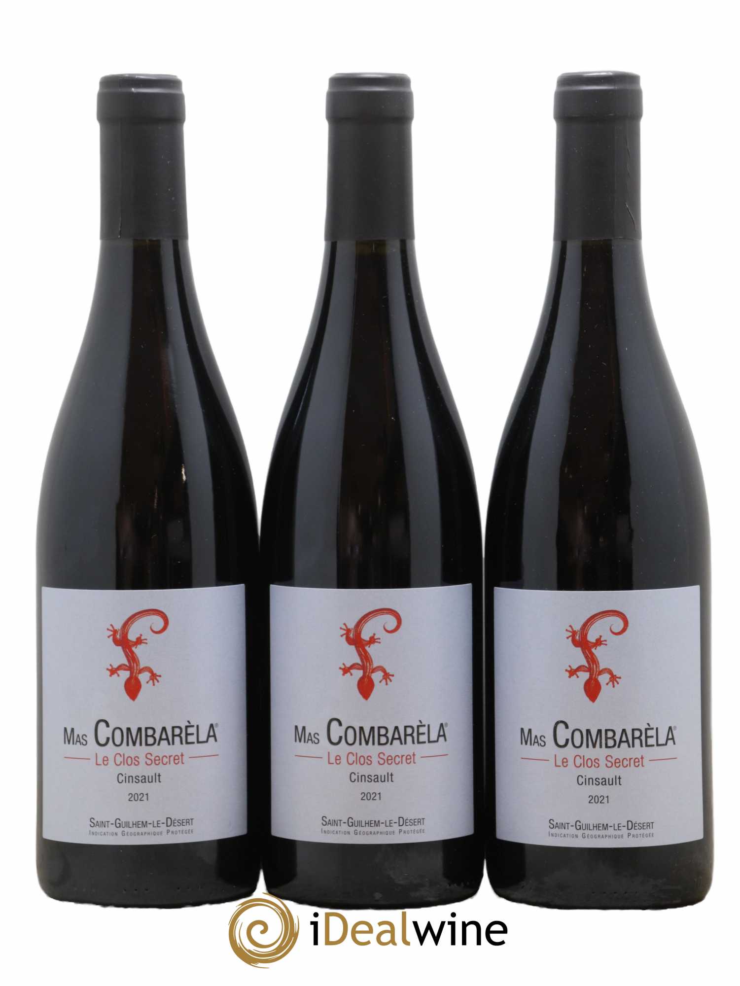 Saint-Guilhem-Le-Désert Le Clos Secret Mas Combarela 2021 - Lot de 3 bouteilles - 0