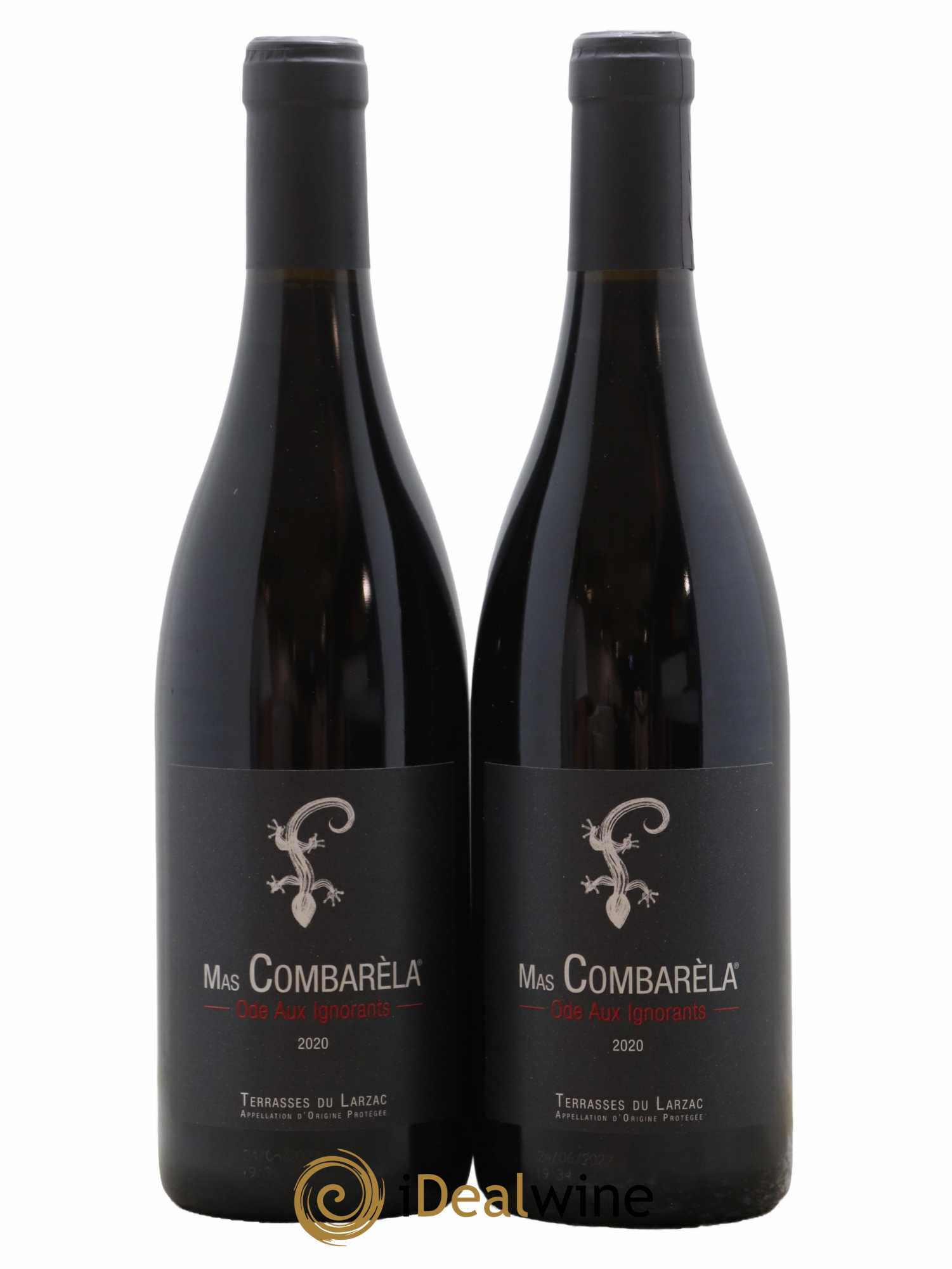 Terrasses du Larzac Ode Aux Ignorants Mas Combarela 2020 - Lot de 2 bouteilles - 0