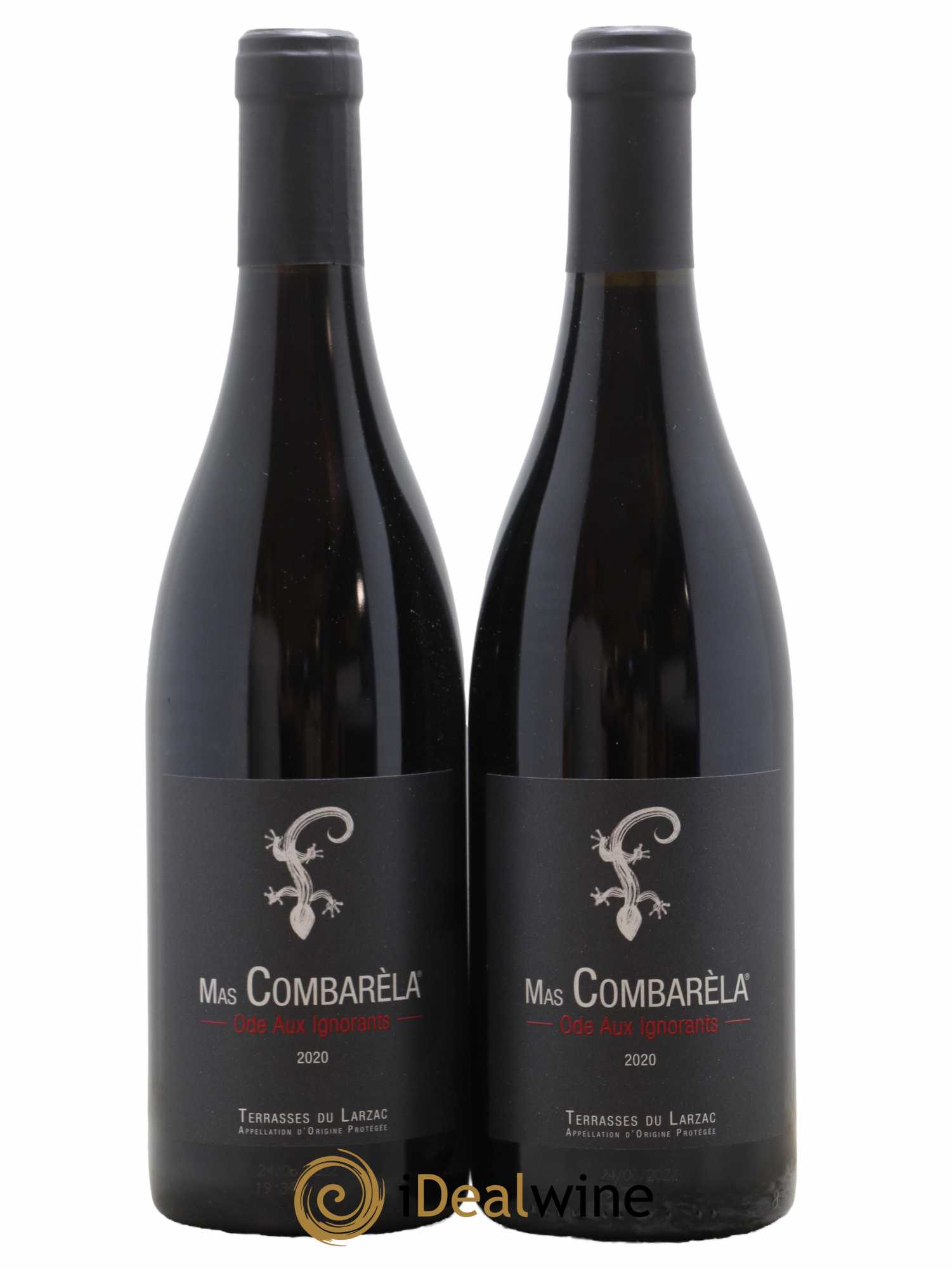 Terrasses du Larzac Ode Aux Ignorants Mas Combarela 2020 - Lot de 2 bouteilles - 0