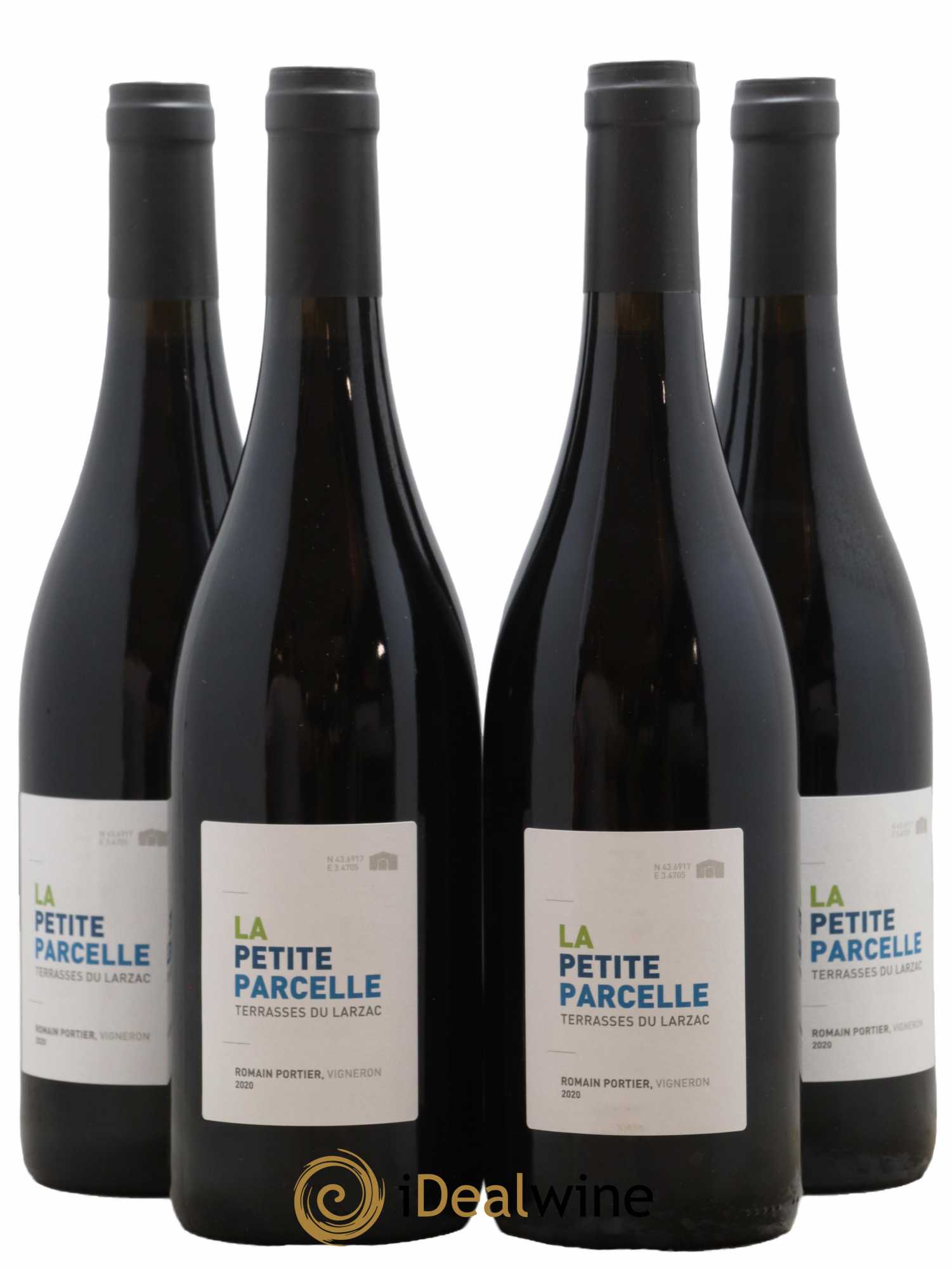 Coteaux du Languedoc Terrasses du Larzac La Petite Parcelle Romain Portier 2020 - Lot de 4 bouteilles - 0