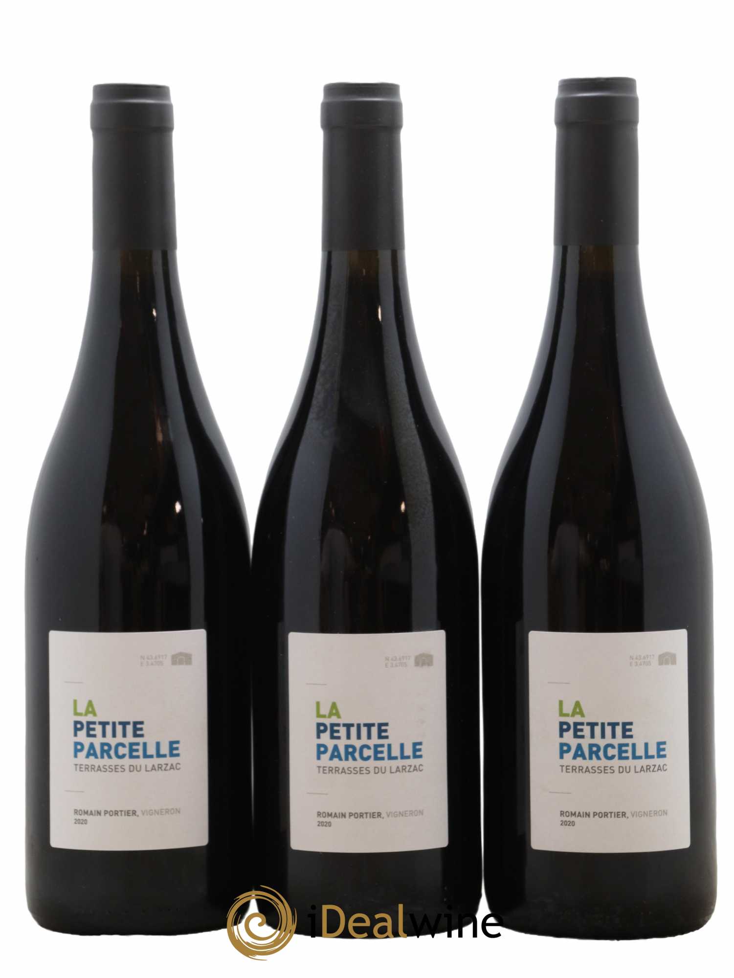 Coteaux du Languedoc Terrasses du Larzac La Petite Parcelle Romain Portier 2020 - Lot de 3 bouteilles - 0