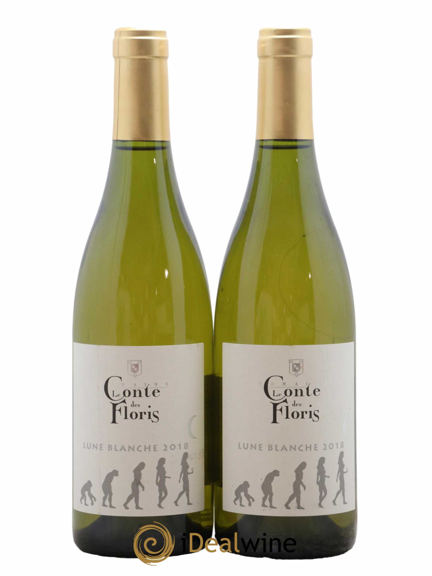 Languedoc Lune Blanche Conte des Floris 2018 - Lot de 2 bouteilles - 0