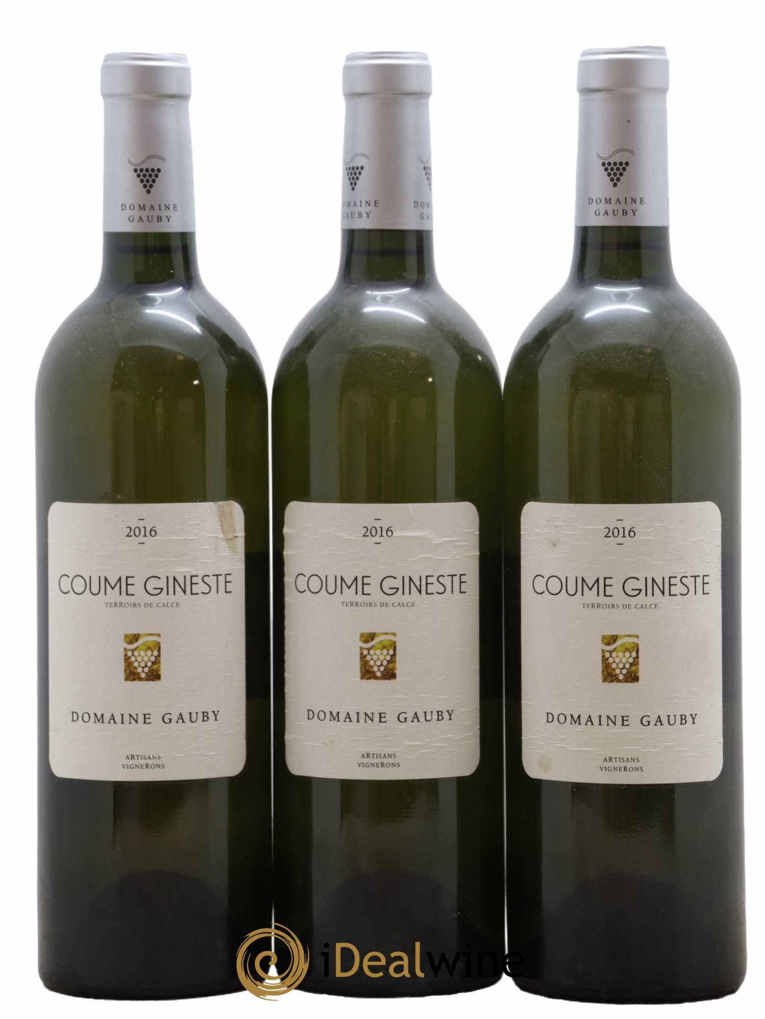 Côtes Catalanes Coume Gineste Gauby (Domaine) 2016 - Lot de 3 bouteilles - 0