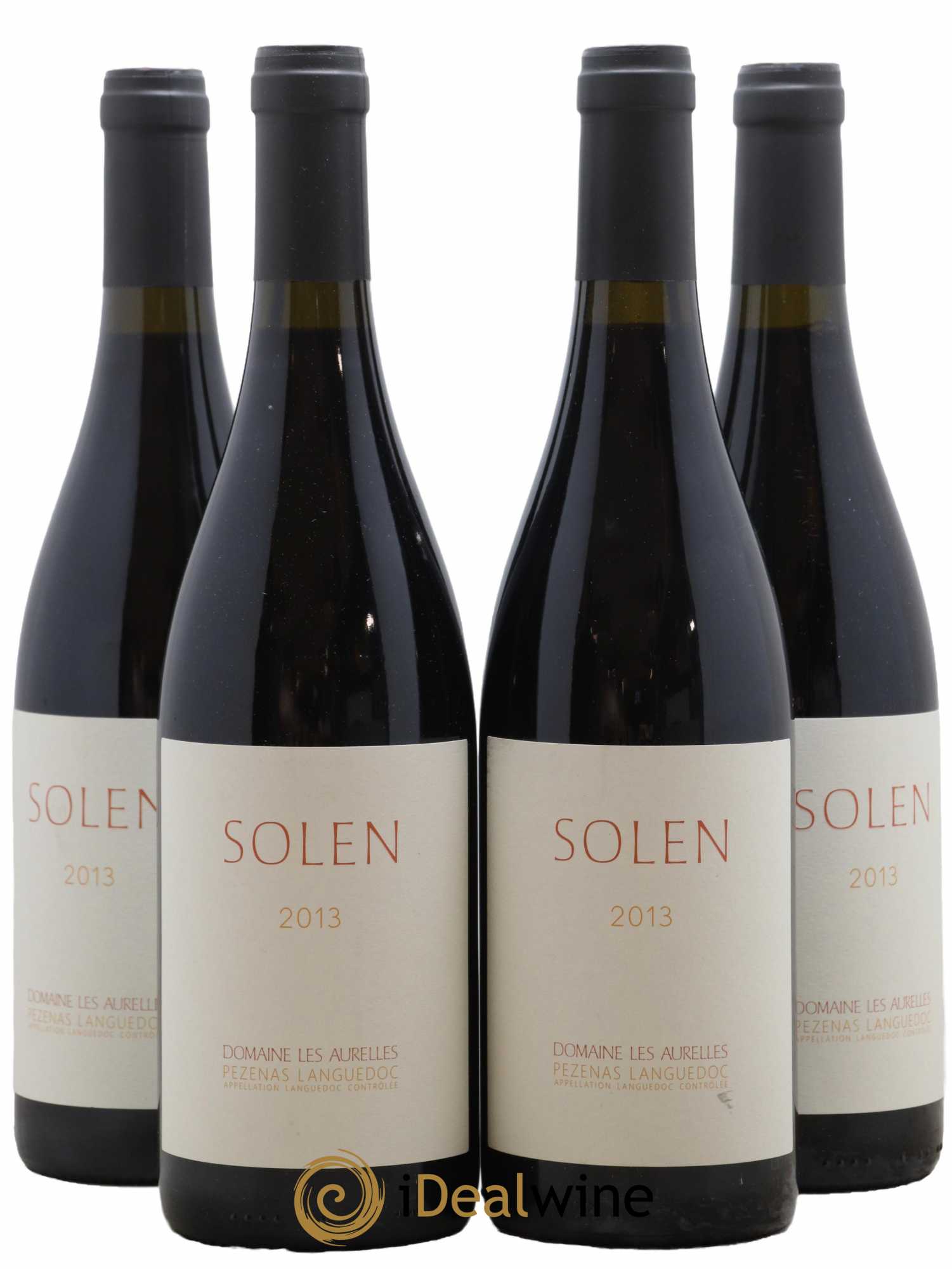 Coteaux du Languedoc Solen Domaine les Aurelles 2013 - Lot de 4 bouteilles - 0