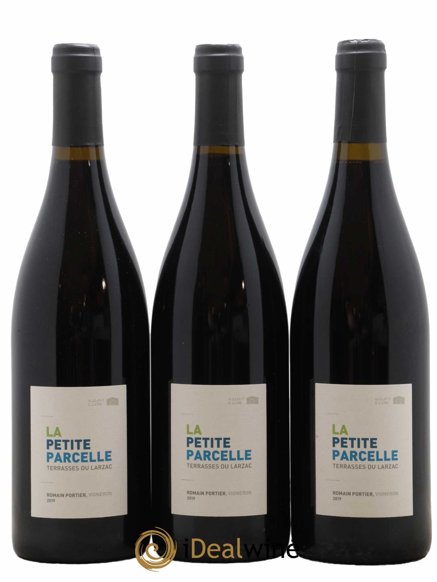 Coteaux du Languedoc Terrasses du Larzac La Petite Parcelle Romain Portier 2019 - Lot de 3 bouteilles - 0