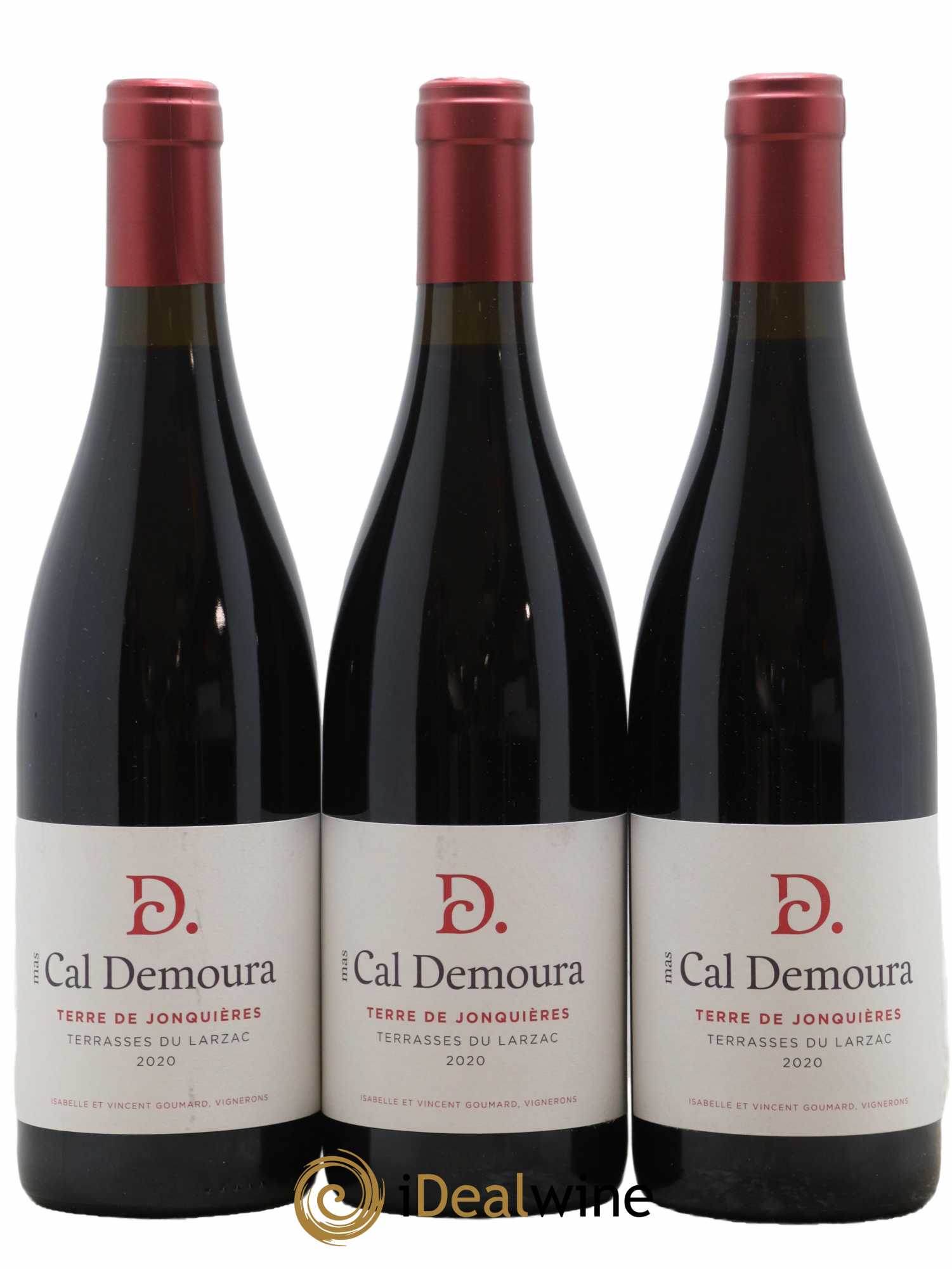 Terrasses du Larzac Terre de Jonquières Mas Cal Demoura 2020 - Lot de 3 bouteilles - 0