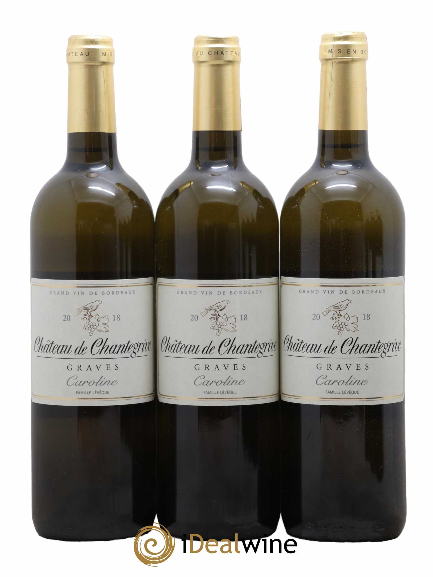 Château de Chantegrive Cuvée Caroline 2018 - Lot de 6 bouteilles - 2