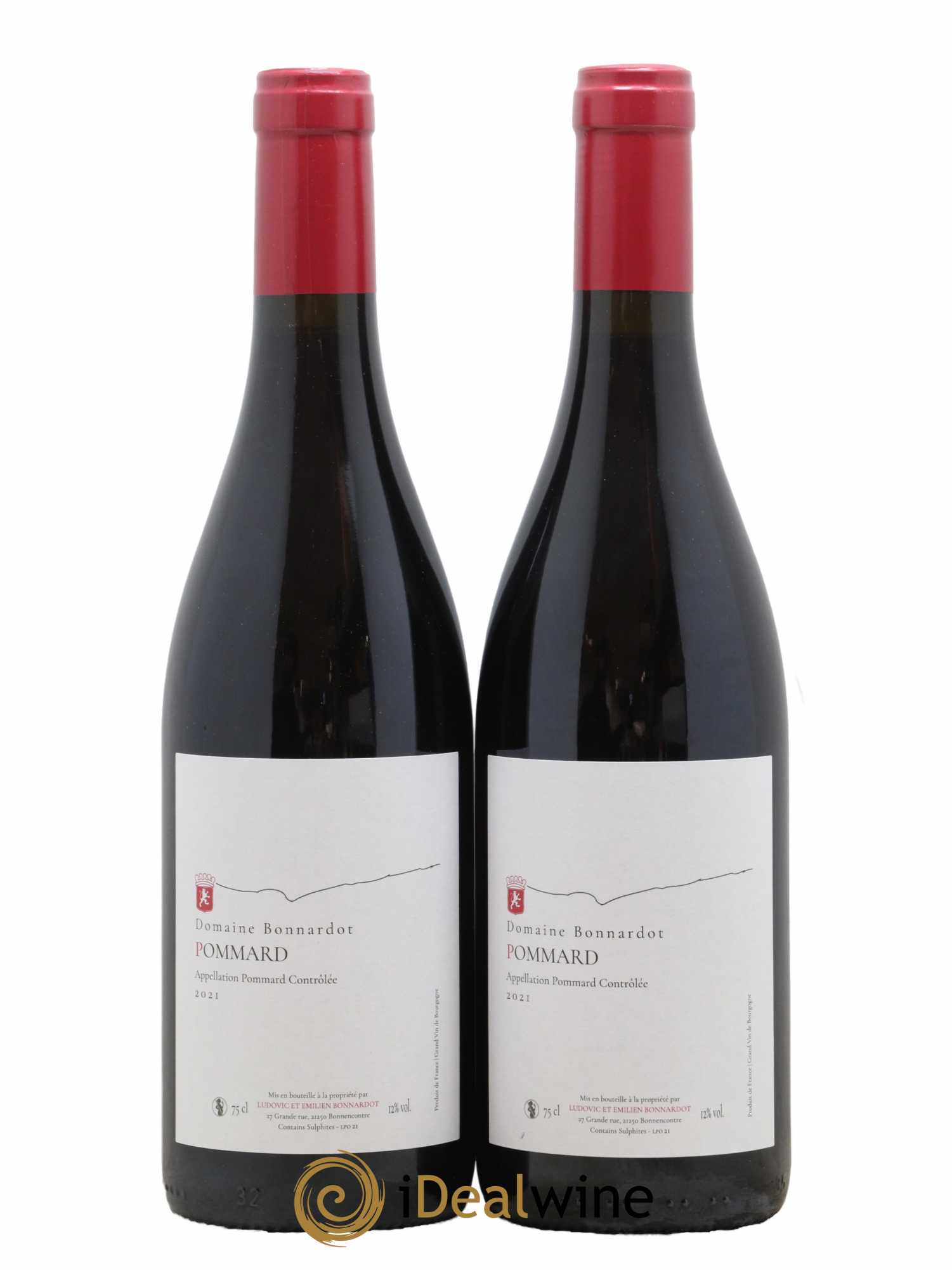 Pommard Domaine Bonnardot 2021 - Lot de 2 bouteilles - 0