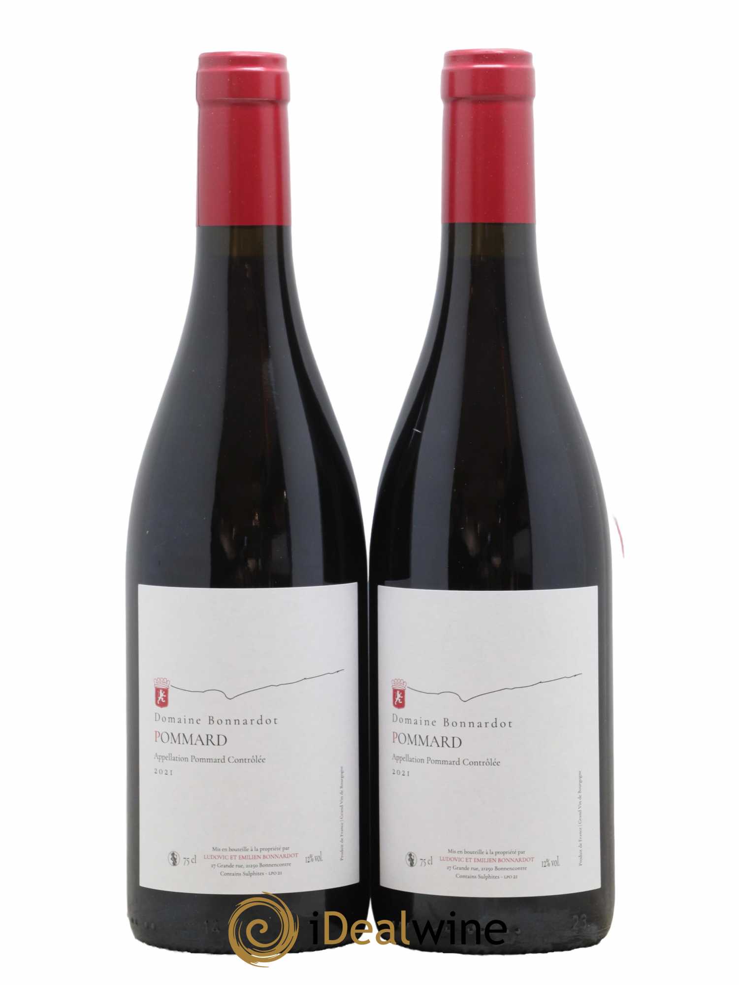 Pommard Domaine Bonnardot 2021 - Lot de 2 bouteilles - 0