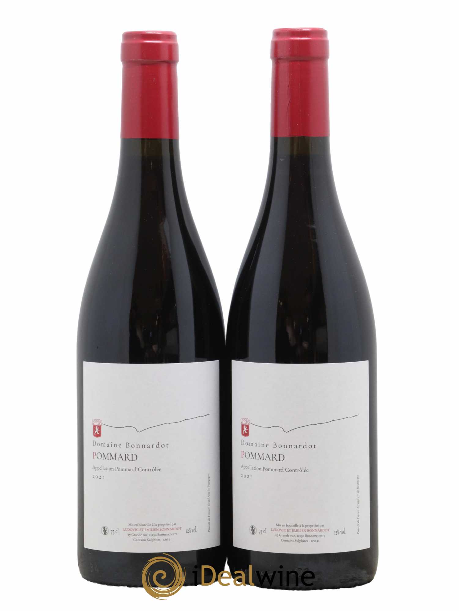 Pommard Domaine Bonnardot 2021 - Lot de 2 bouteilles - 0