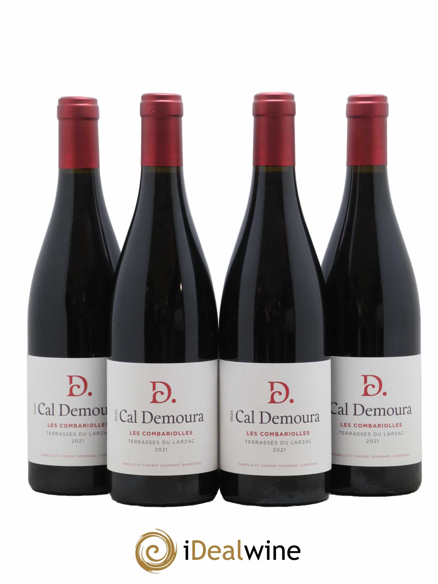 Terrasses du Larzac Les Combariolles Mas Cal Demoura 2021 - Lot de 4 bouteilles - 0