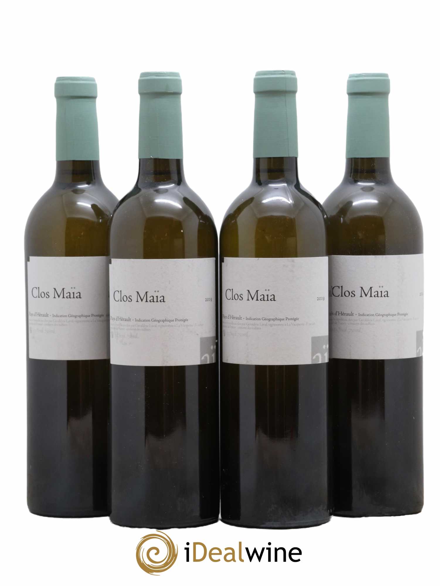 Pays d'Hérault Clos Maia Le Clos 2019 - Lot de 4 bouteilles - 0