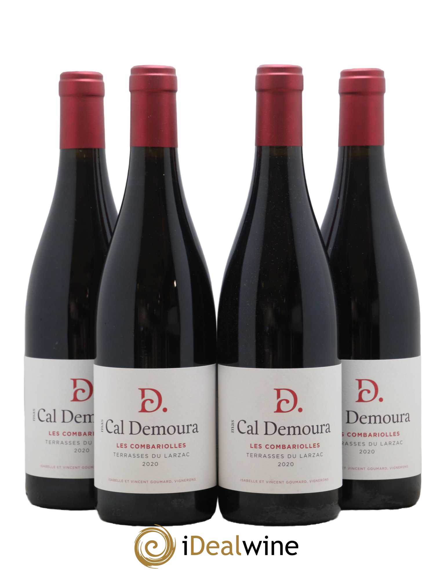 Terrasses du Larzac Les Combariolles Mas Cal Demoura 2020 - Lot de 4 bouteilles - 0