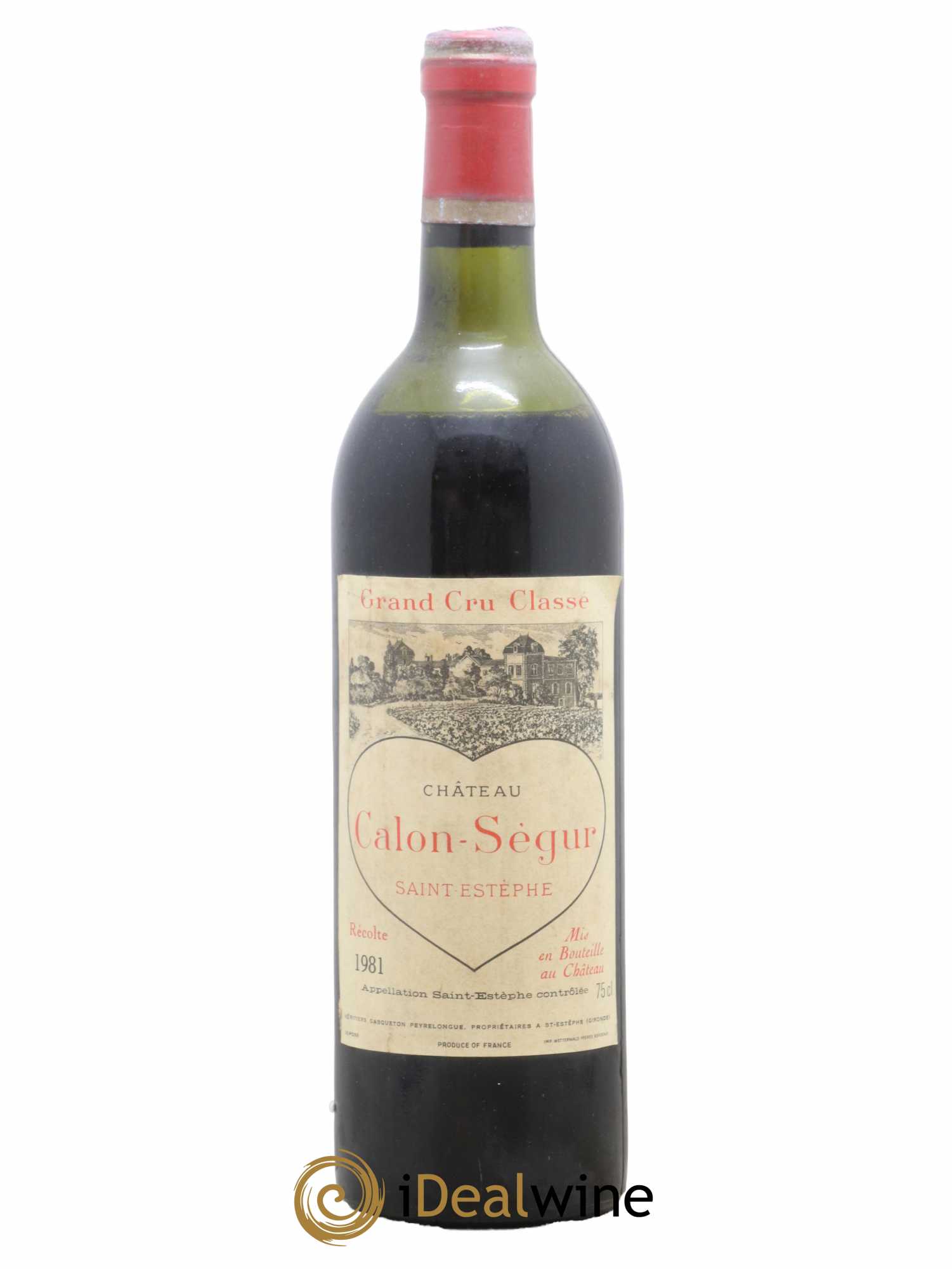 Château Calon Ségur 3ème Grand Cru Classé 1981 - Lot de 1 bouteille - 0
